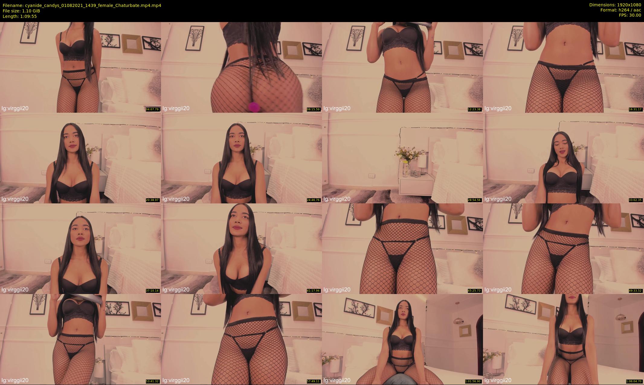 cyanide_candys — 70 minute Chaturbate female cam show recording, 1080p, Aug 1, 2021