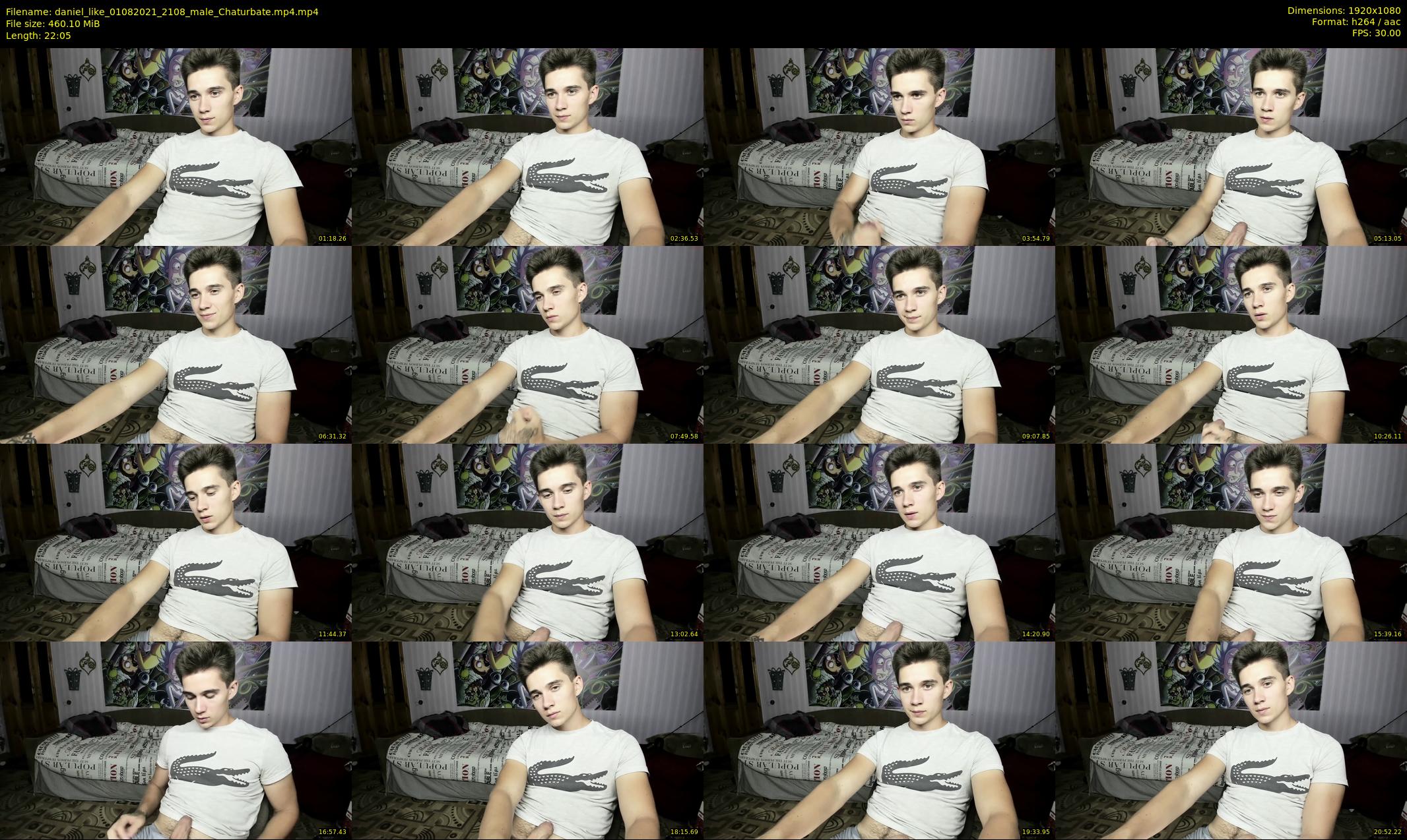 daniel_like — 23 minute Chaturbate male cam show recording, 1080p, Aug 1, 2021