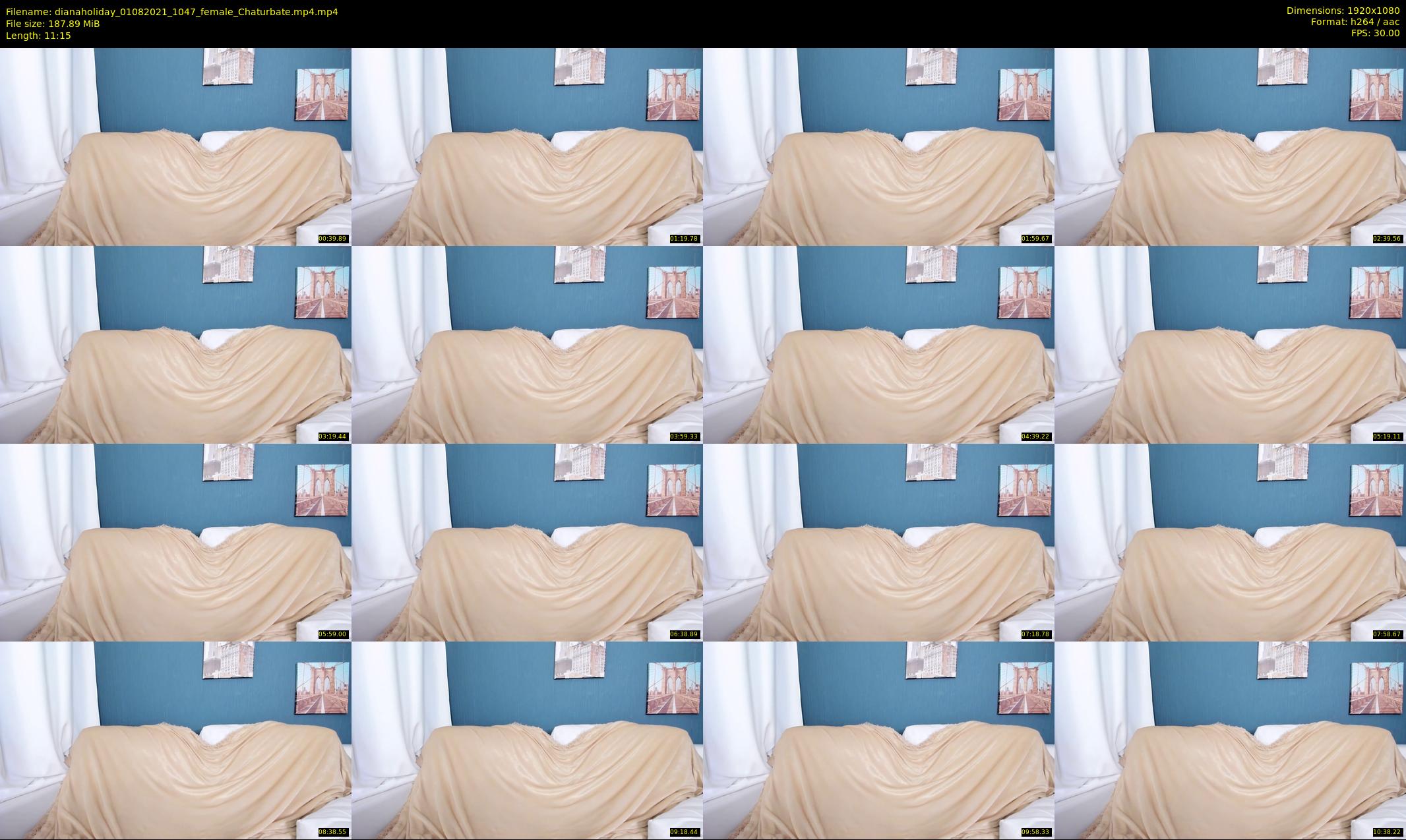 dianaholiday — 12 minute Chaturbate female cam show recording, 1080p, Aug 1, 2021
