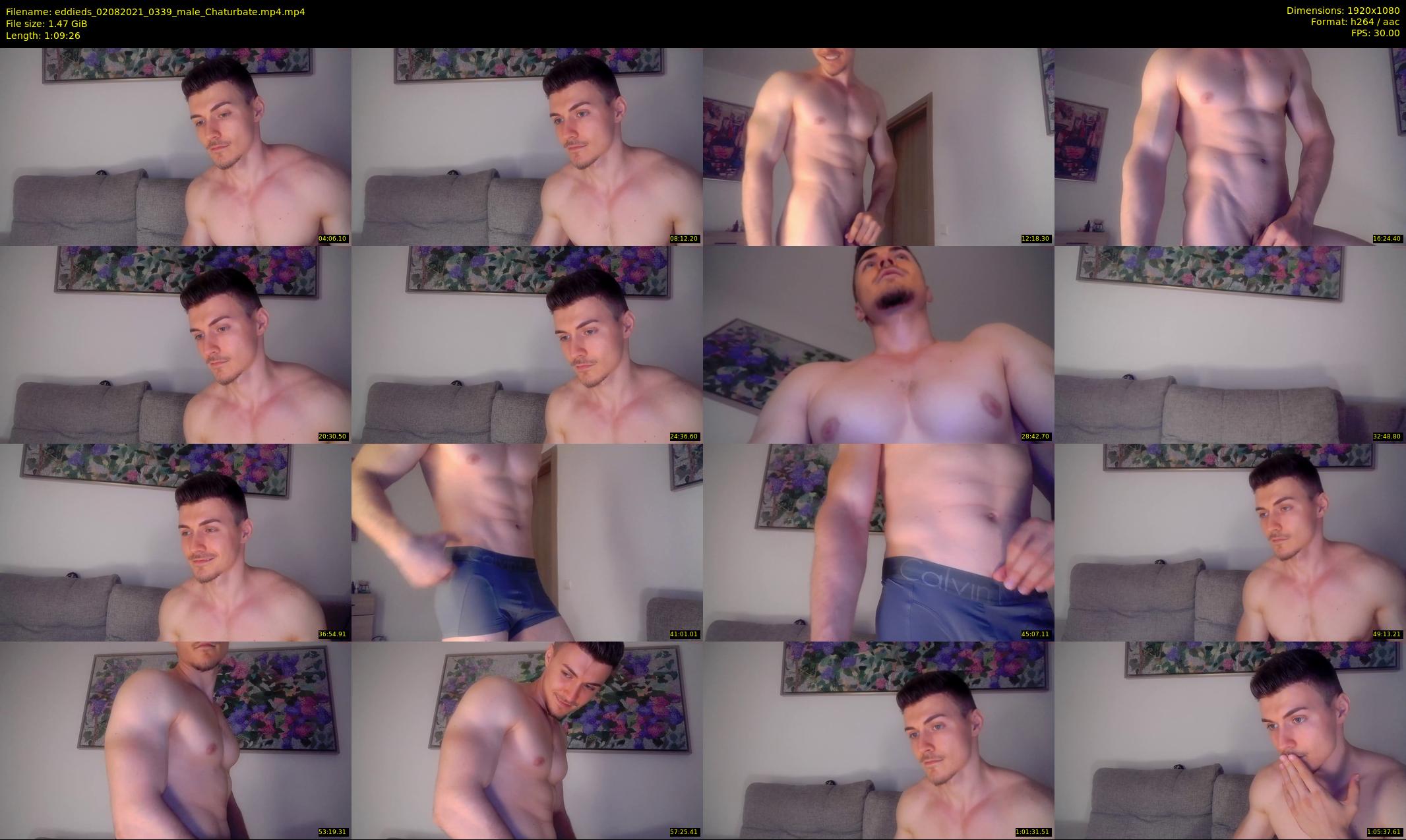 eddieds — 70 minute Chaturbate male cam show recording, 1080p, Aug 2, 2021