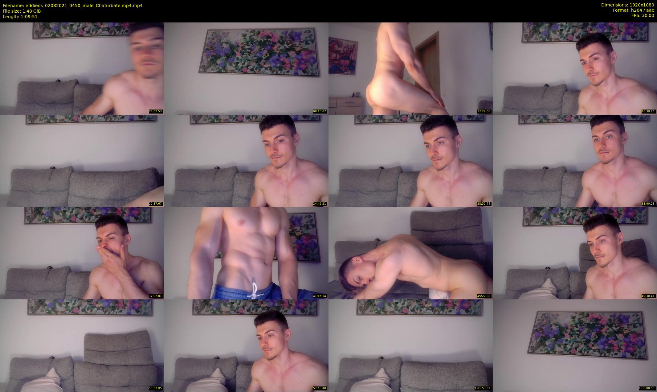 eddieds — 70 minute Chaturbate male cam show recording, 1080p, Aug 2, 2021