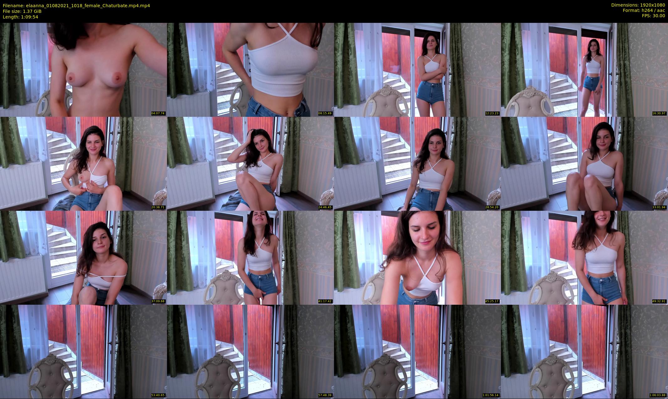 elaanna — 70 minute Chaturbate female cam show recording, 1080p, Aug 1, 2021