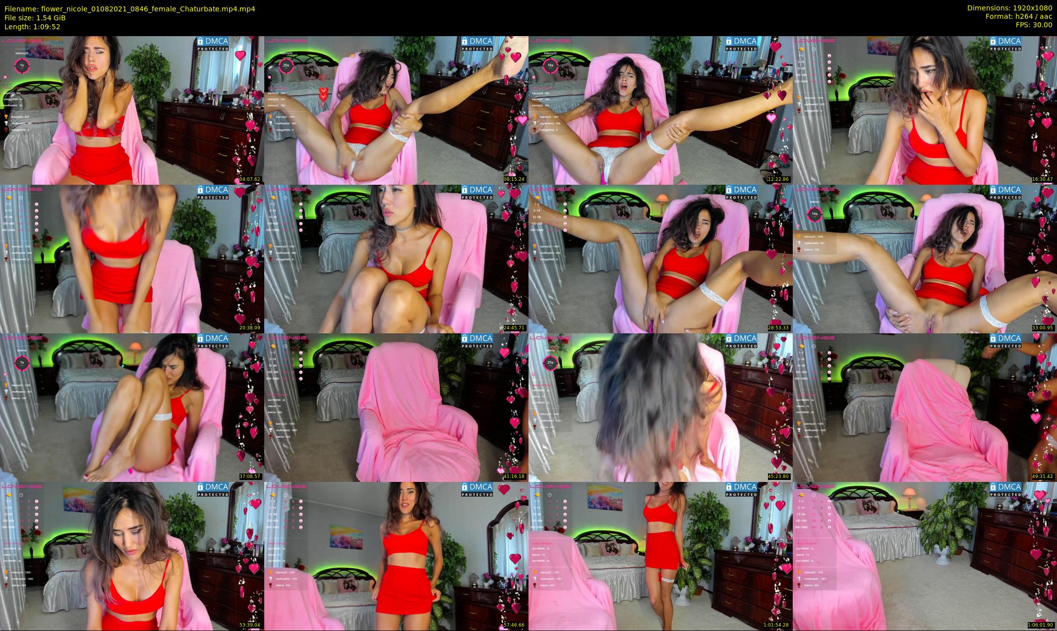 flower_nicole — 70 minute Chaturbate female cam show recording, 1080p, Aug 1, 2021