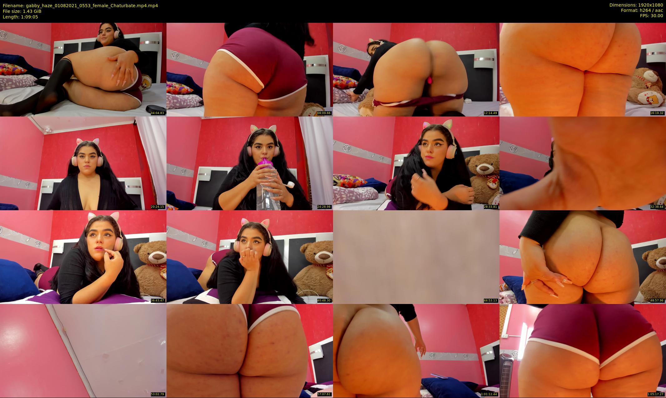 gabby_haze — 70 minute Chaturbate female cam show recording, 1080p, Aug 1, 2021