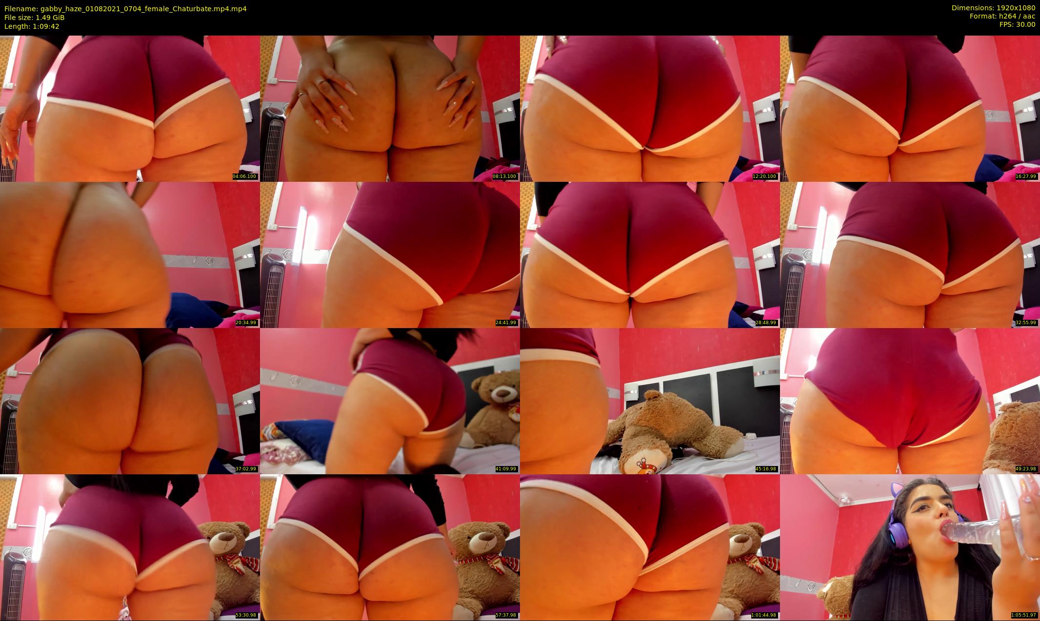 gabby_haze — 70 minute Chaturbate female cam show recording, 1080p, Aug 1, 2021