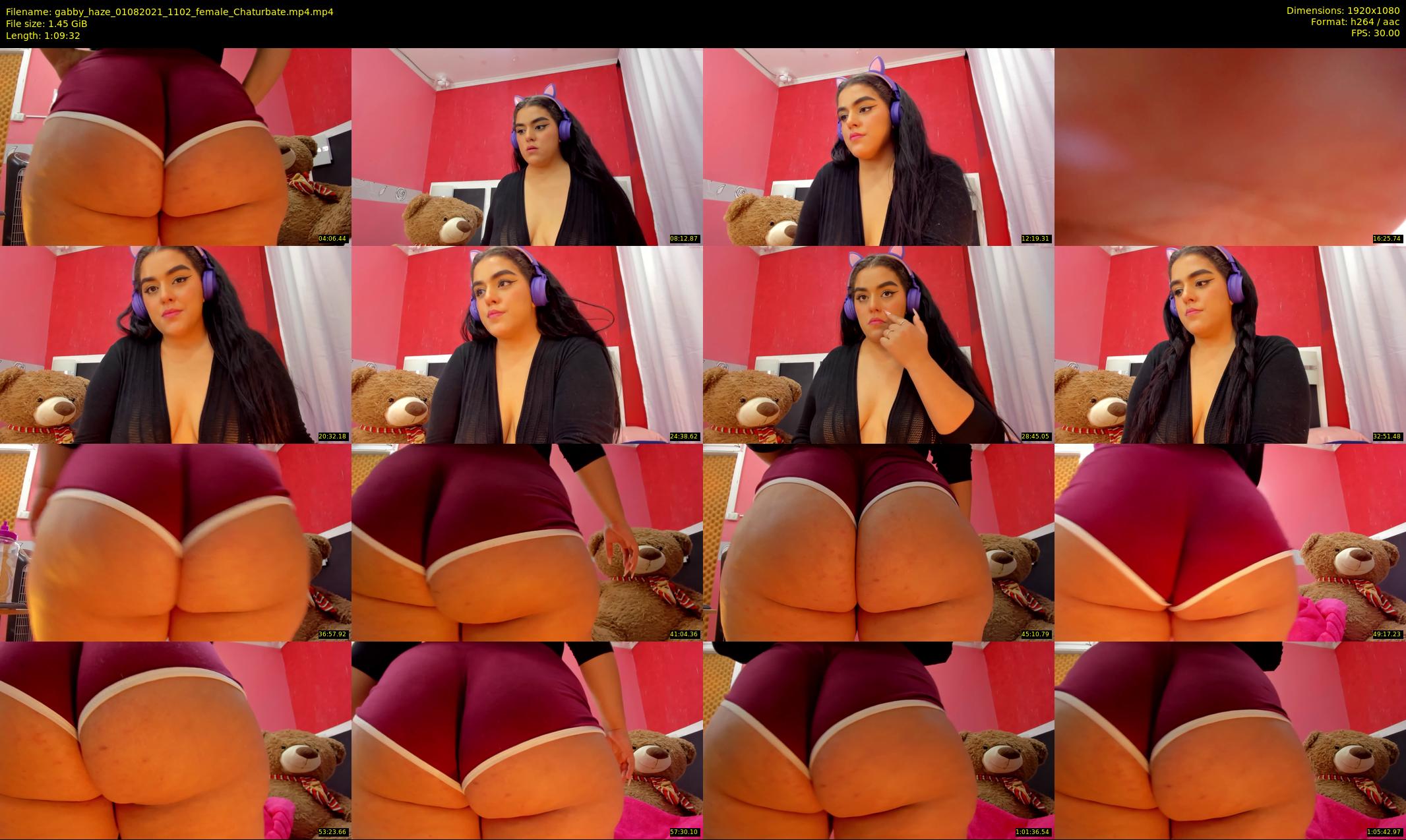 gabby_haze — 70 minute Chaturbate female cam show recording, 1080p, Aug 1, 2021