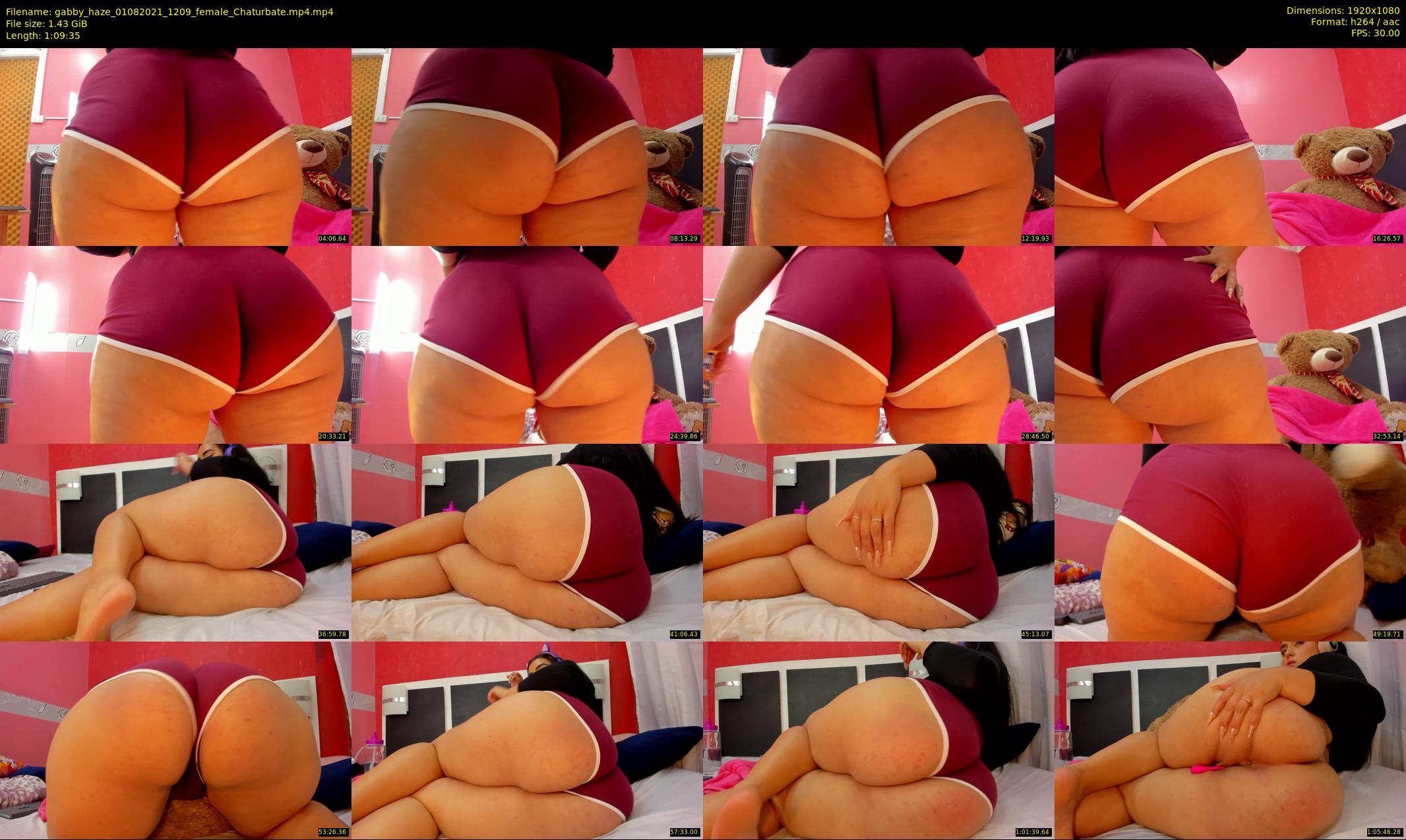 gabby_haze — 70 minute Chaturbate female cam show recording, 1080p, Aug 1, 2021