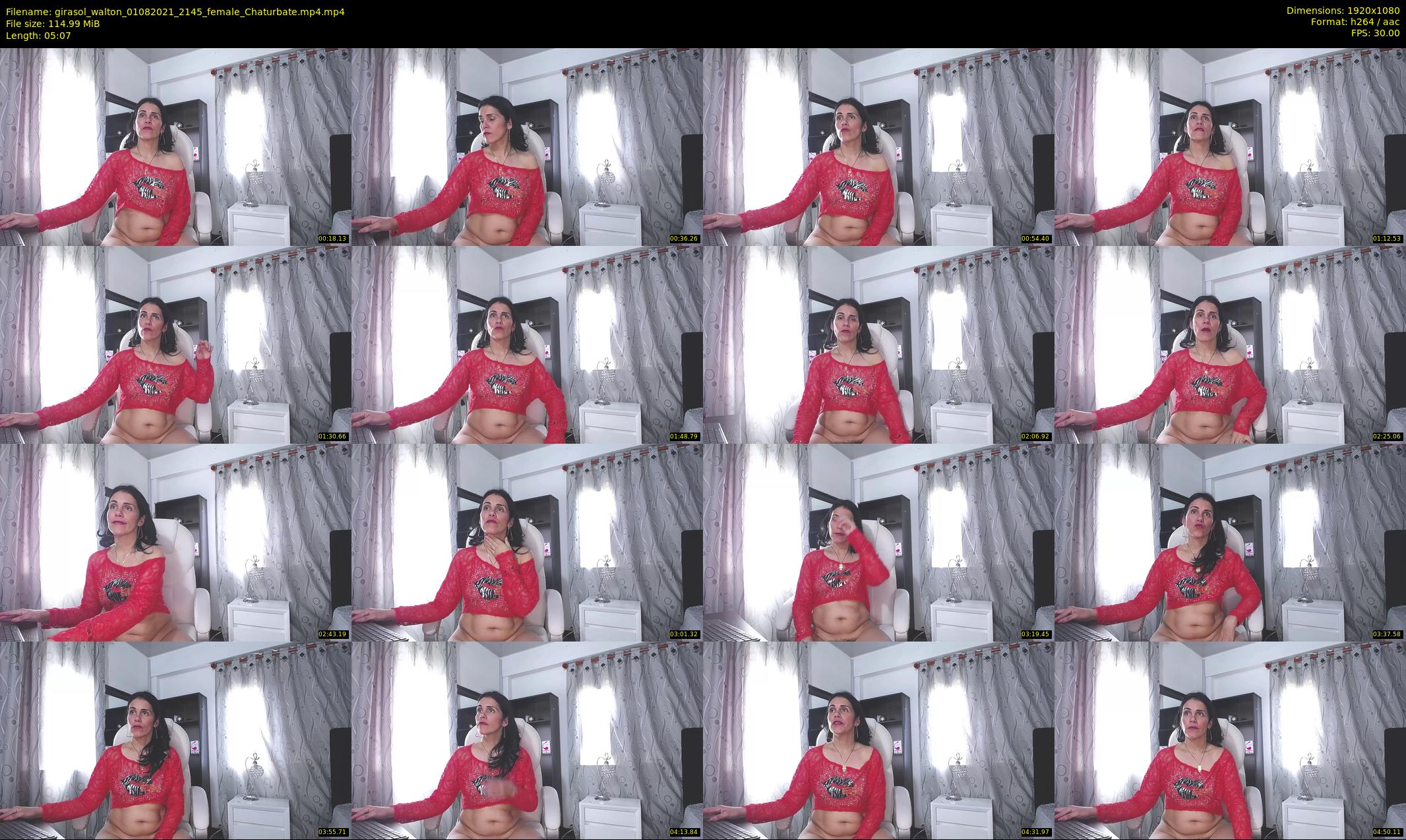 girasol_walton — 6 minute Chaturbate female cam show recording, 1080p, Aug 1, 2021