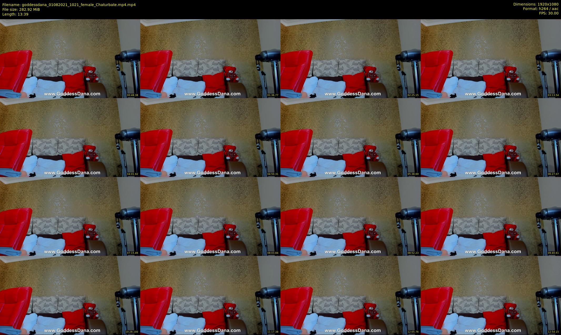 goddessdana — 14 minute Chaturbate female cam show recording, 1080p, Aug 1, 2021