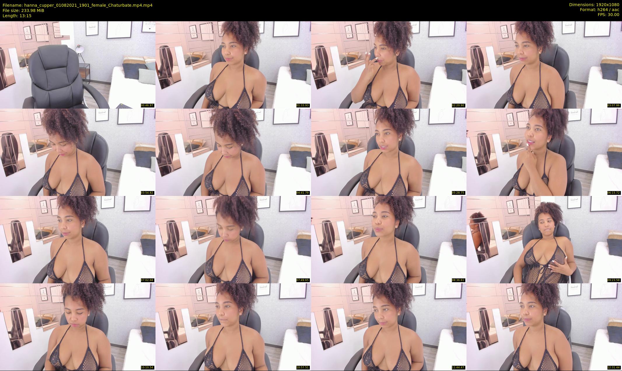 hanna_cupper — 14 minute Chaturbate female cam show recording, 1080p, Aug 1, 2021