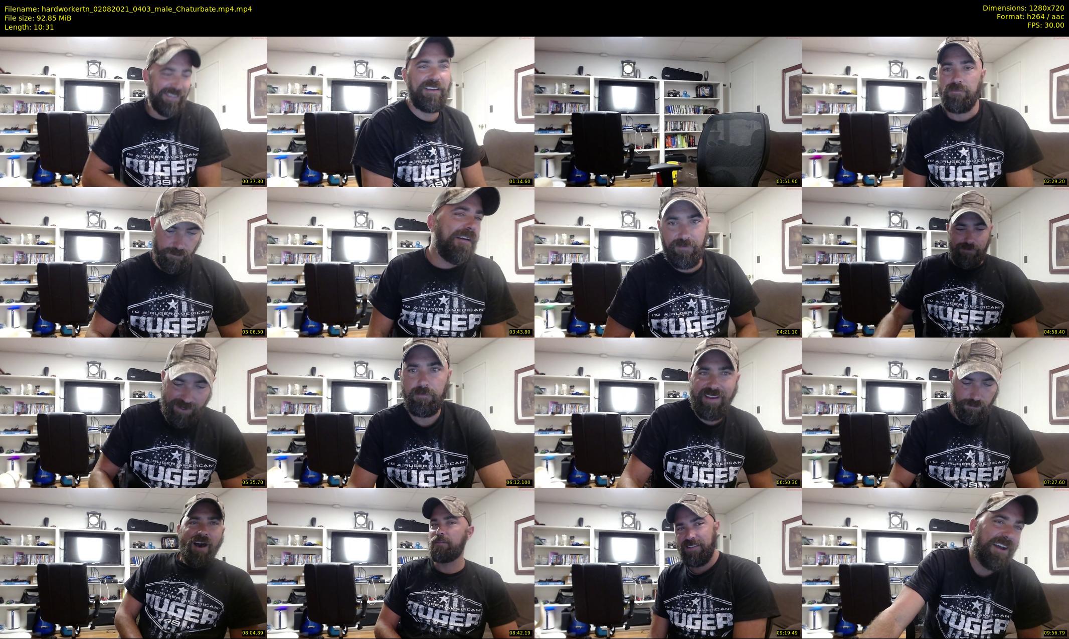 hardworkertn — 11 minute Chaturbate male cam show recording, 720p, Aug 2, 2021