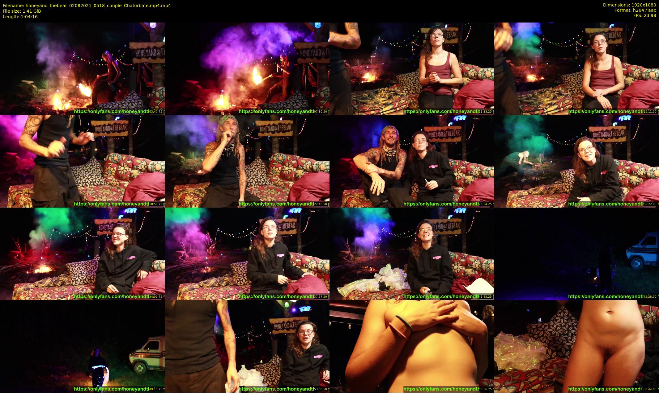 honeyand_thebear — 65 minute Chaturbate couple cam show recording, 1080p, Aug 2, 2021