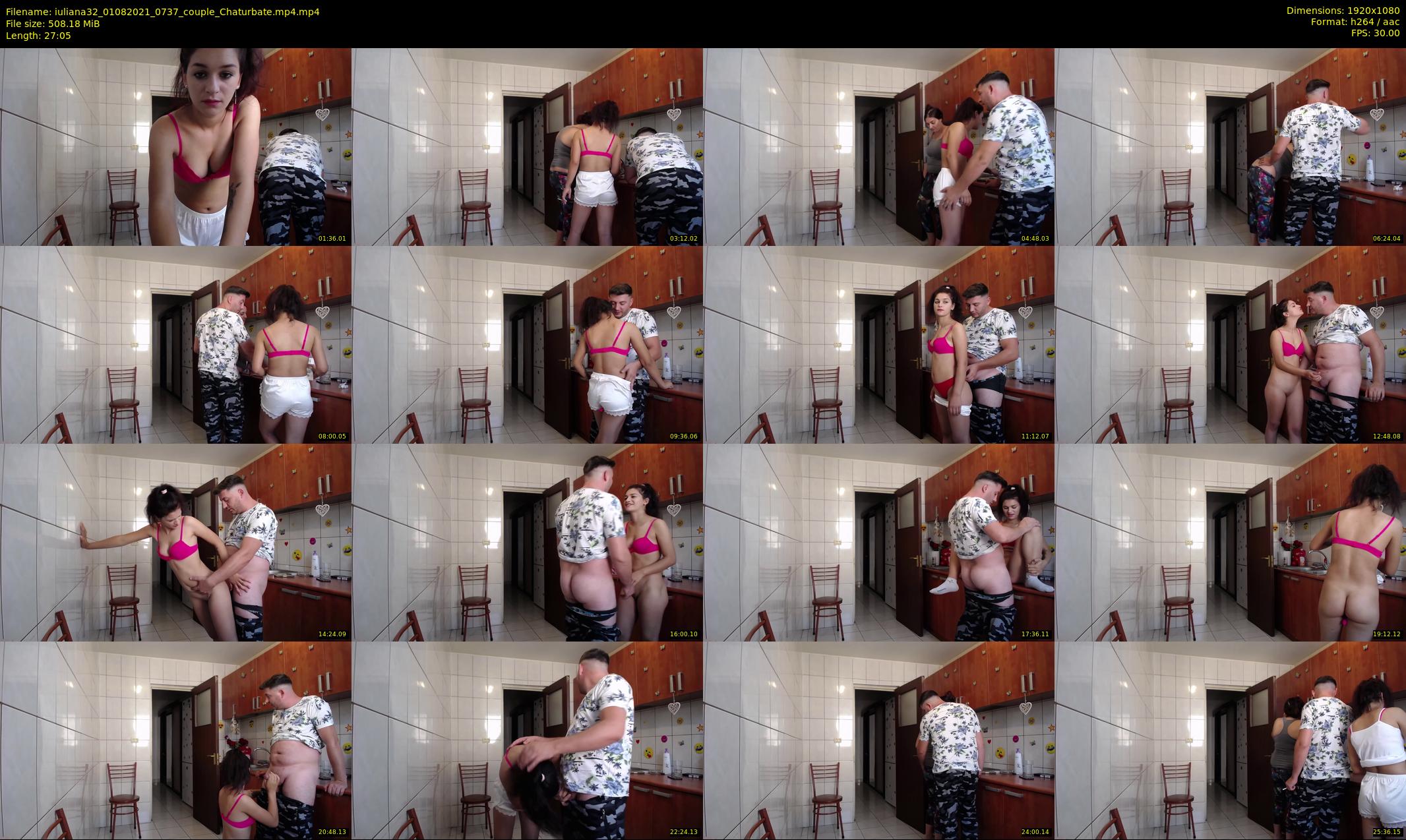 iuliana32 — 28 minute Chaturbate couple cam show recording, 1080p, Aug 1, 2021