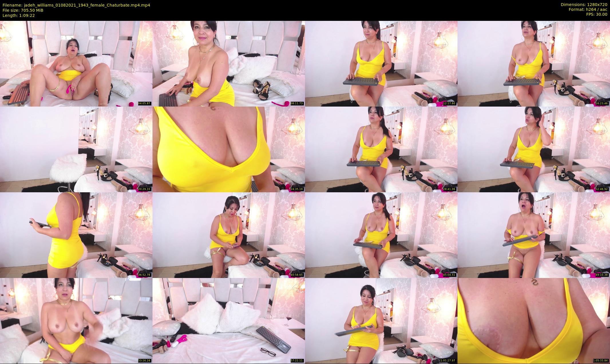 jadeh_williams — 70 minute Chaturbate female cam show recording, 720p, Aug 1, 2021