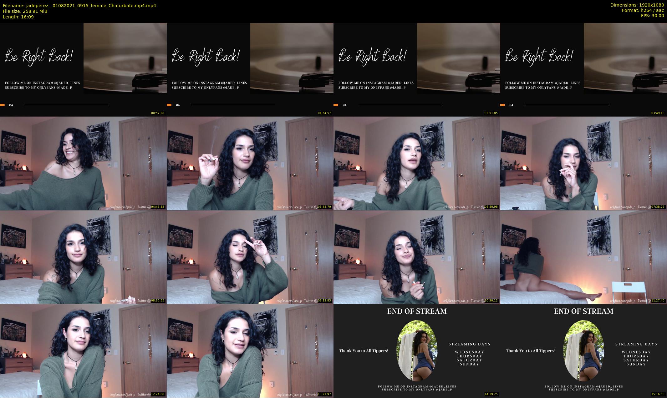 jadeperez_ — 17 minute Chaturbate female cam show recording, 1080p, Aug 1, 2021