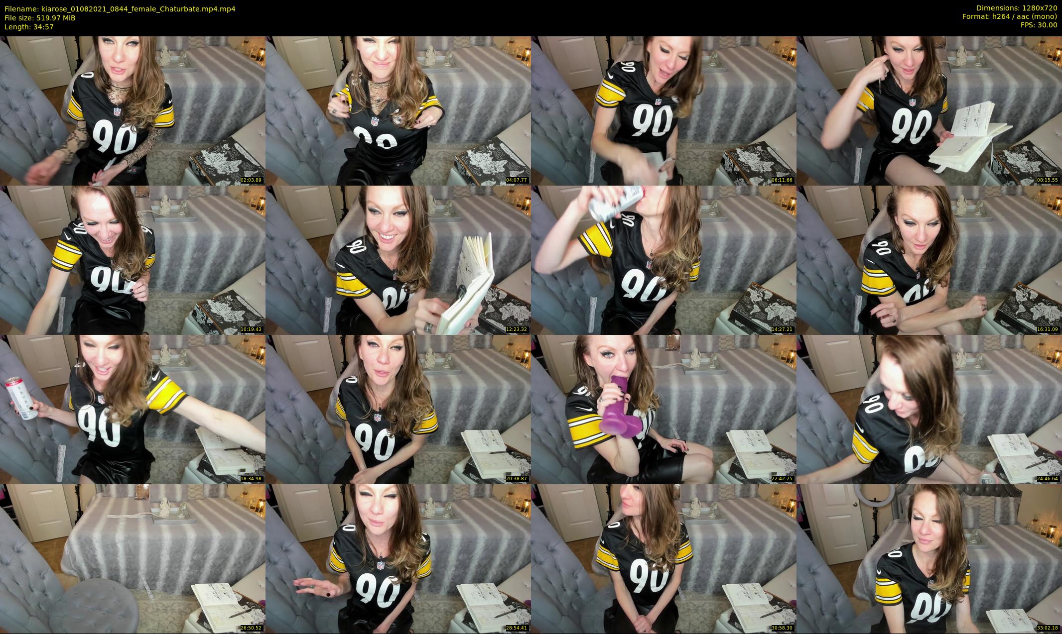 kiarose — 35 minute Chaturbate female cam show recording, 720p, Aug 1, 2021