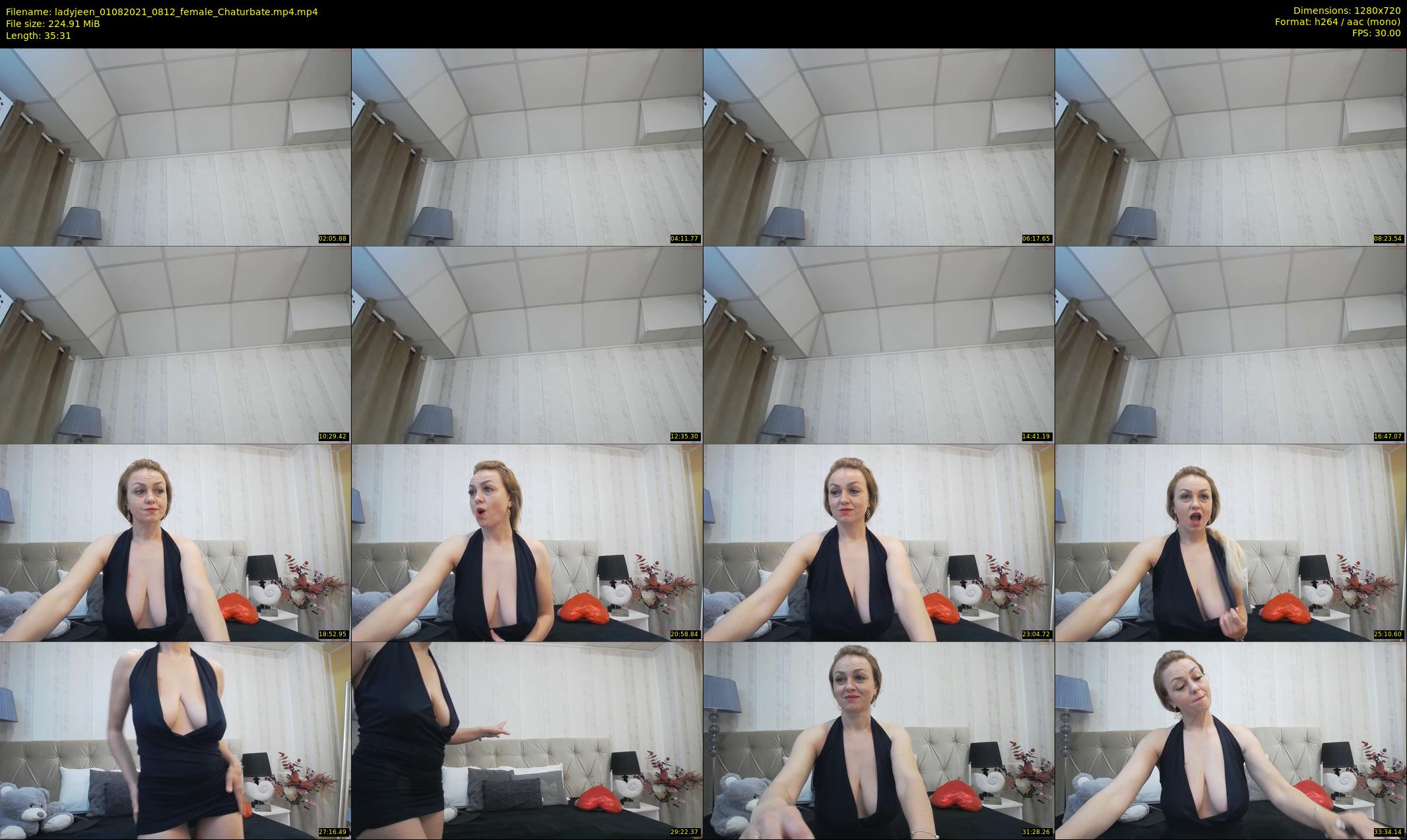ladyjeen — 36 minute Chaturbate female cam show recording, 720p, Aug 1, 2021