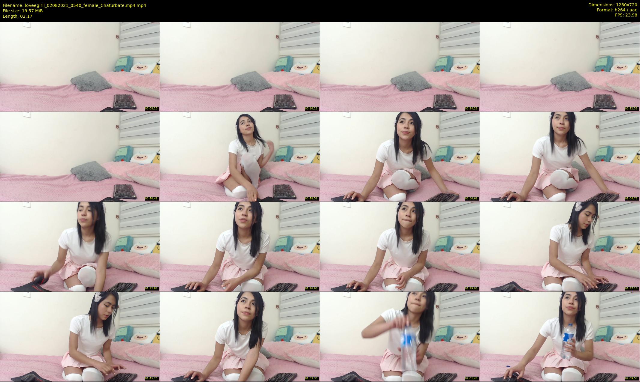 loveegirll — 3 minute Chaturbate female cam show recording, 720p, Aug 2, 2021