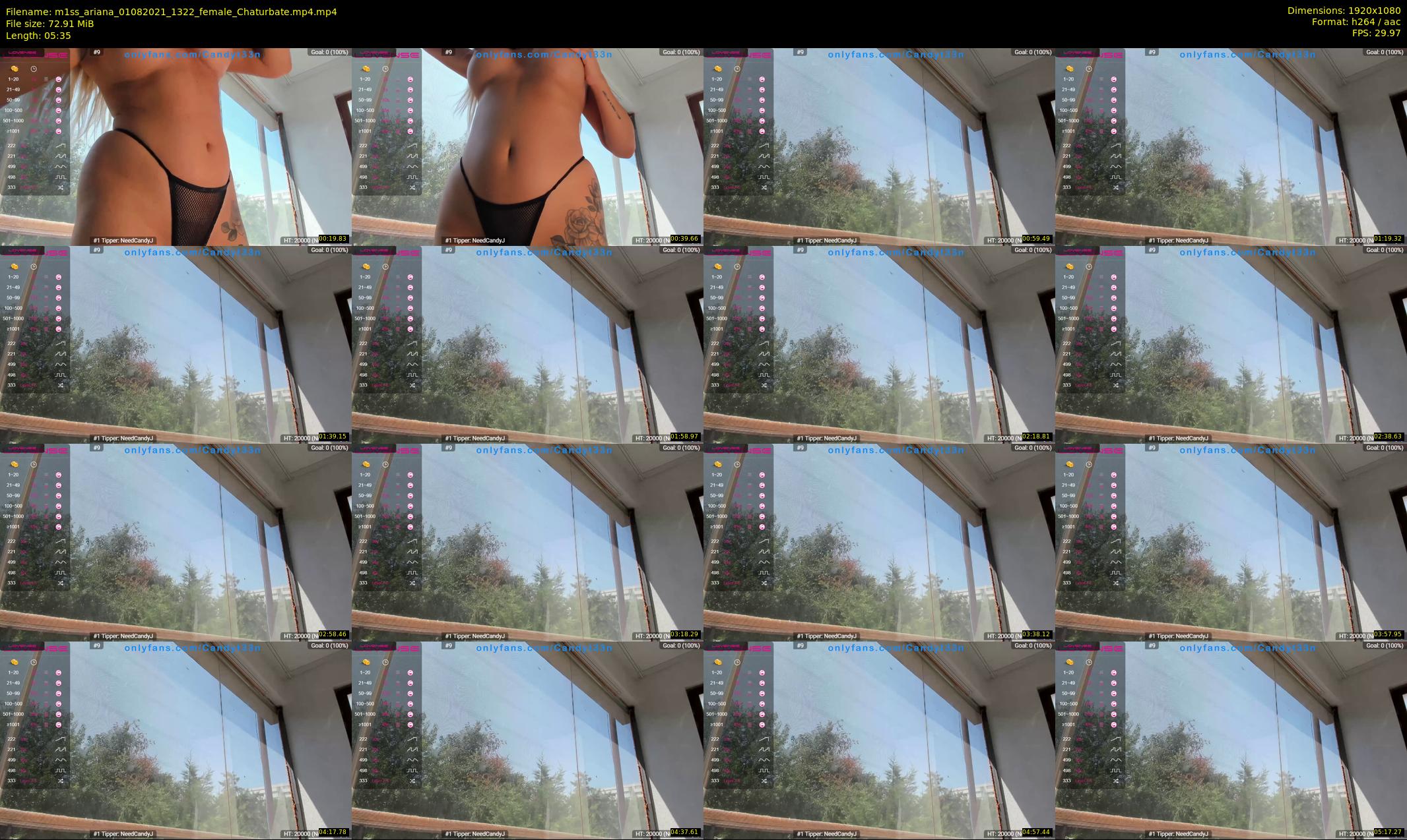 m1ss_ariana — 6 minute Chaturbate female cam show recording, 1080p, Aug 1, 2021
