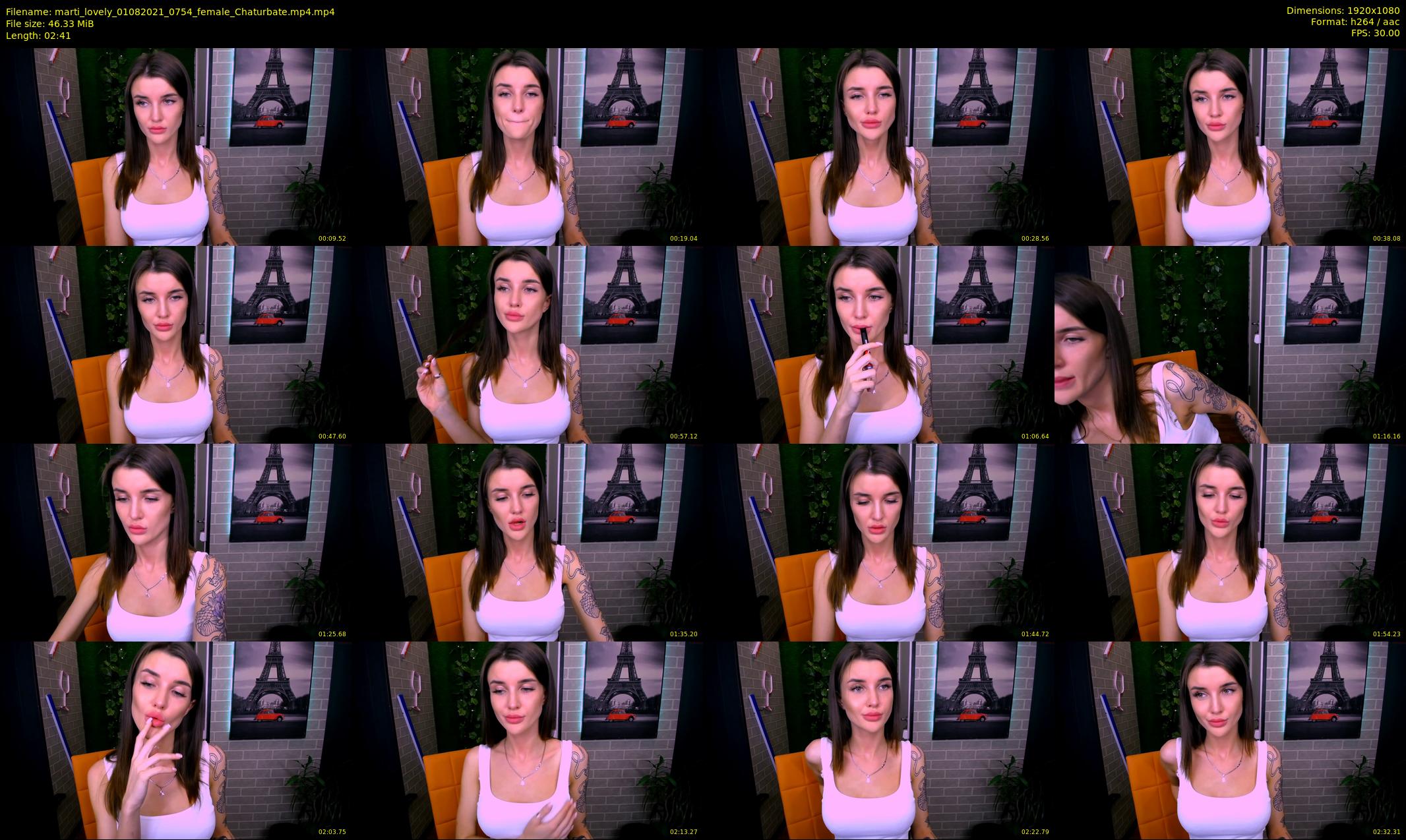 marti_lovely — 3 minute Chaturbate female cam show recording, 1080p, Aug 1, 2021