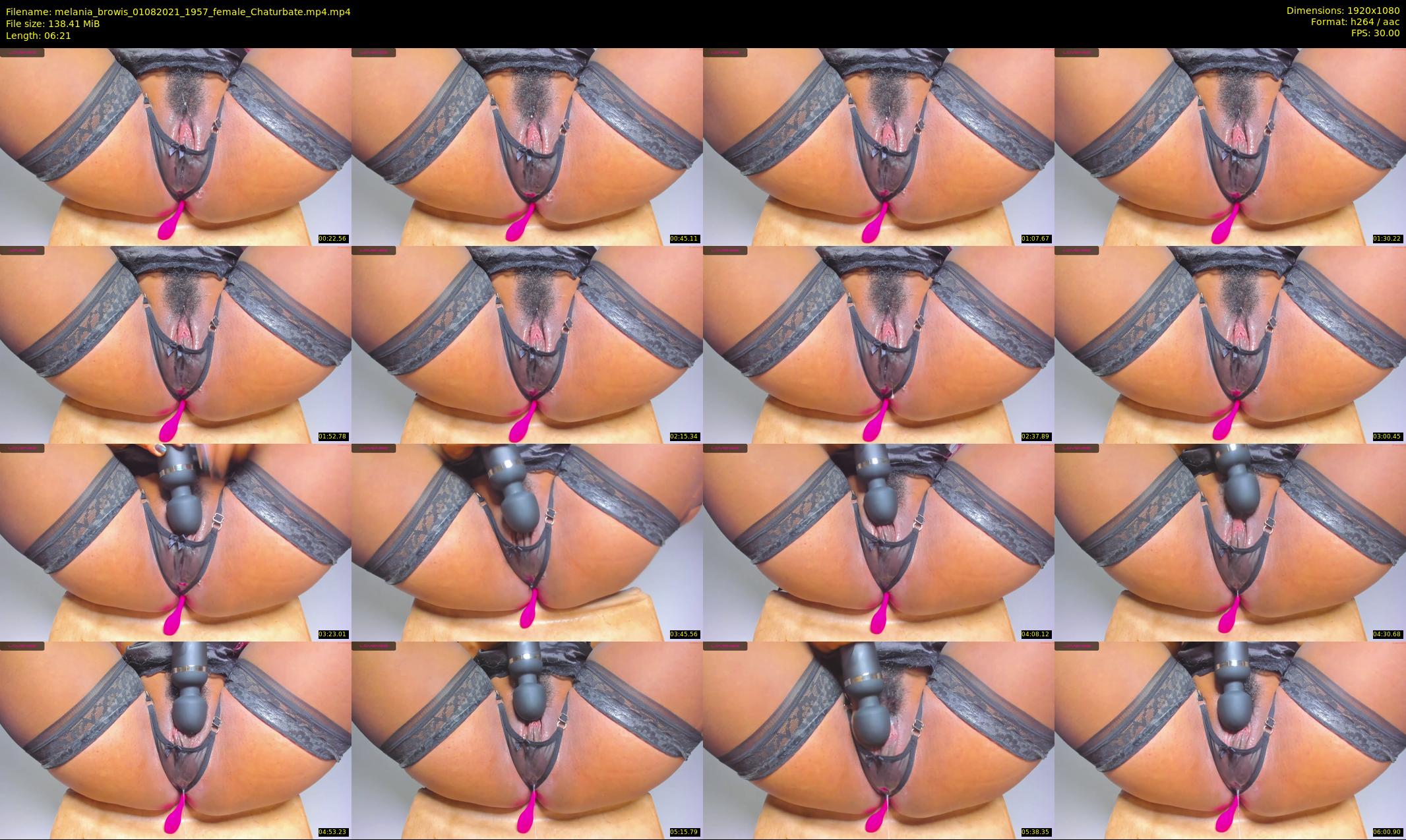 melania_browis — 7 minute Chaturbate female cam show recording, 1080p, Aug 1, 2021