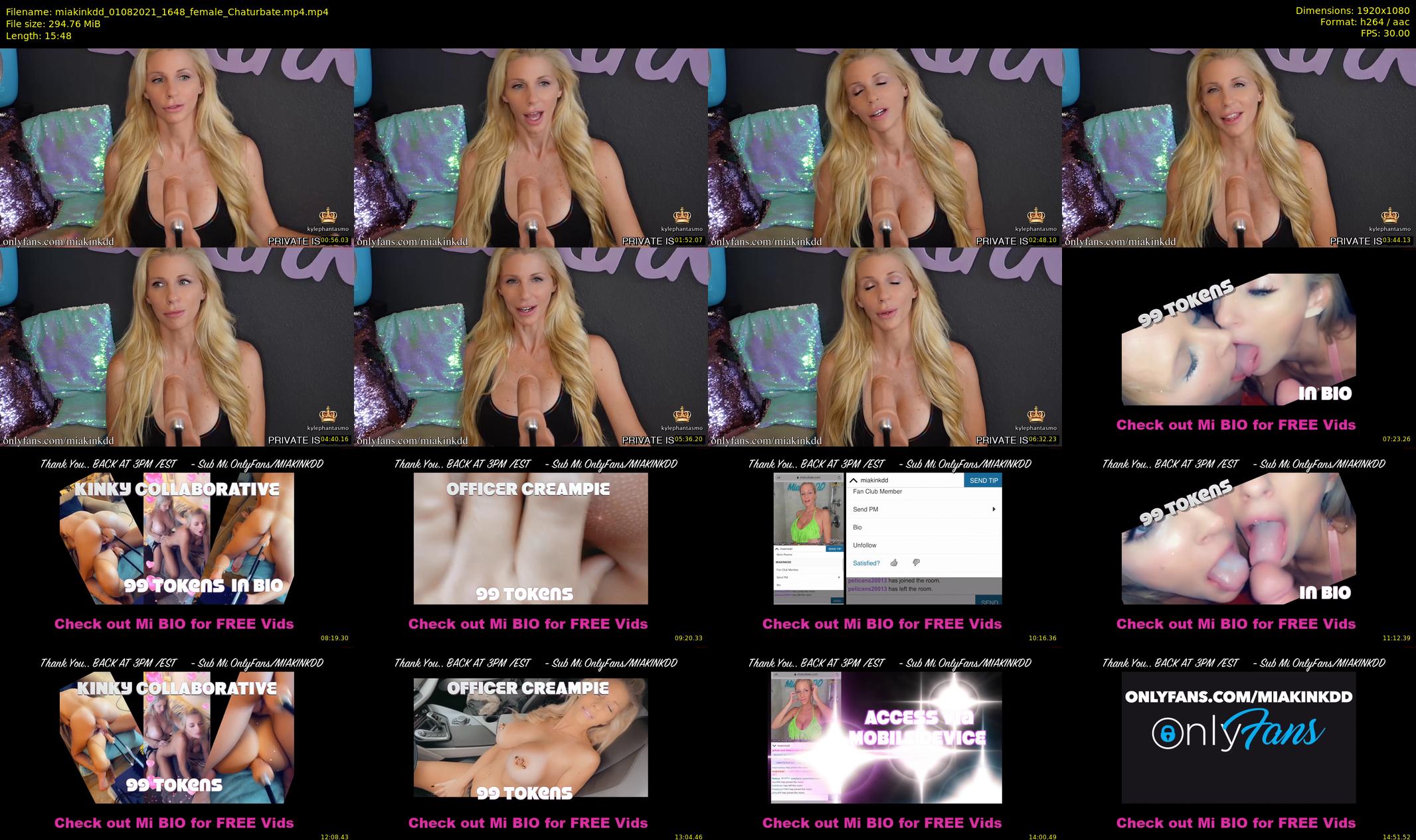miakinkdd — 16 minute Chaturbate female cam show recording, 1080p, Aug 1, 2021