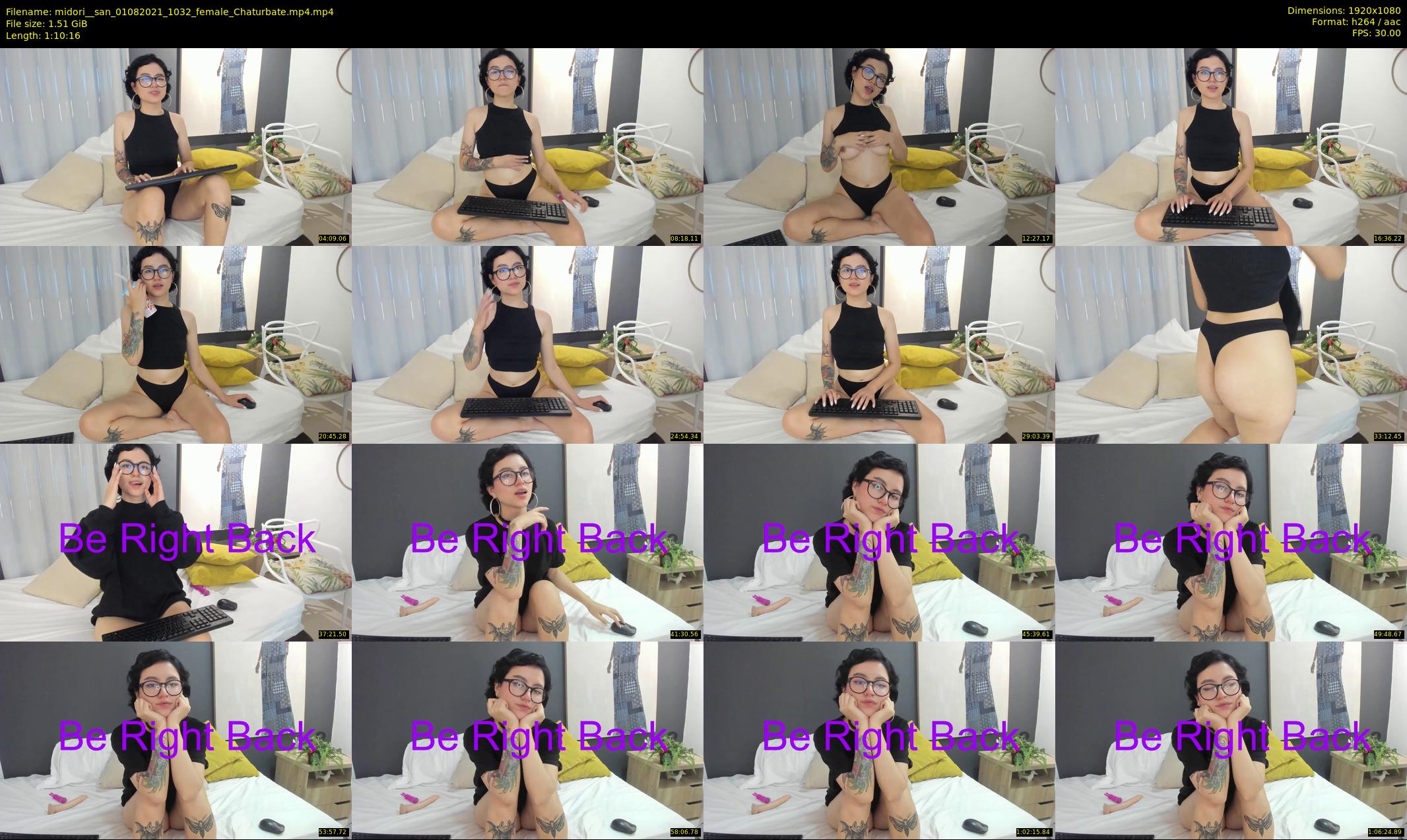 midori__san — 71 minute Chaturbate female cam show recording, 1080p, Aug 1, 2021