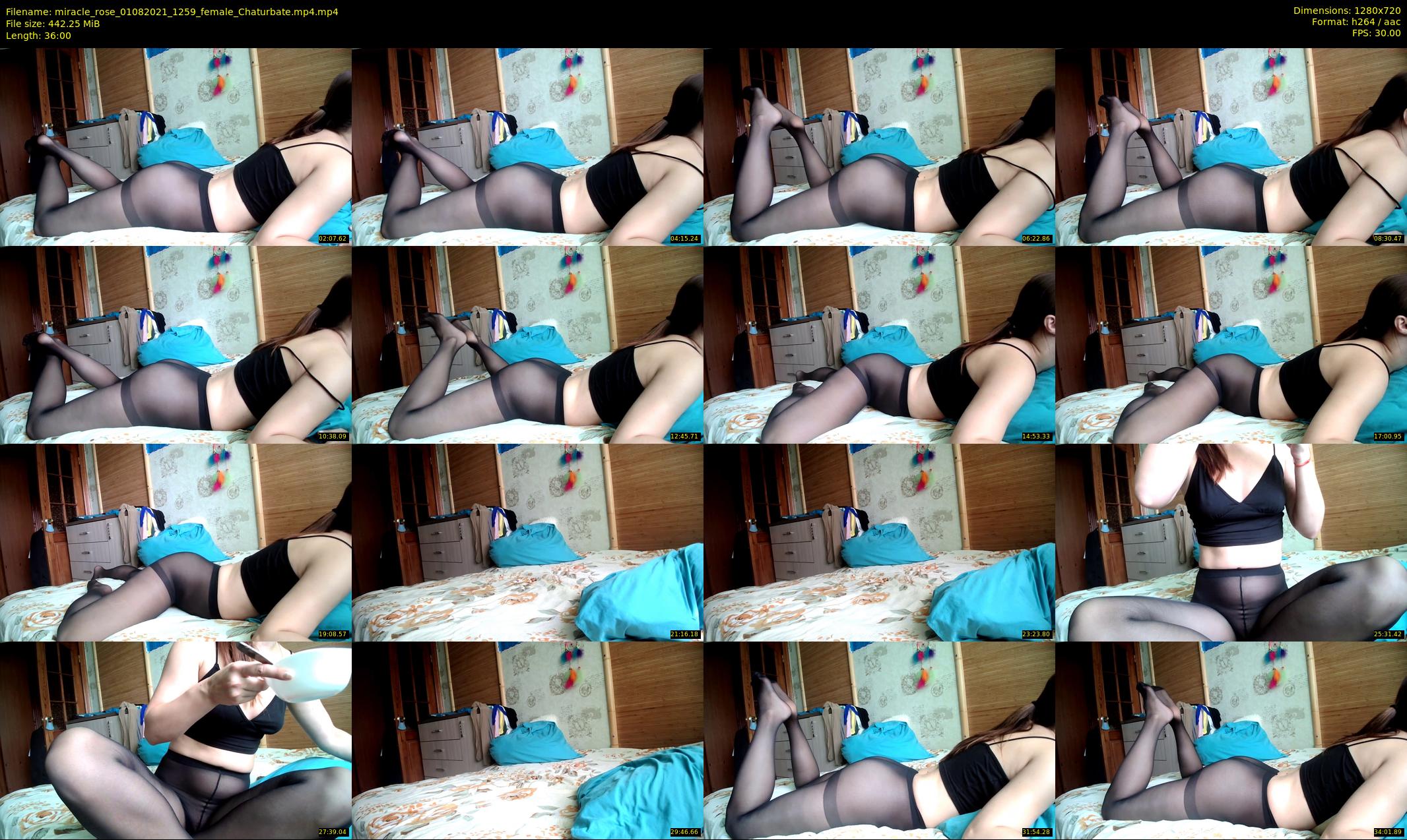 miracle_rose — 36 minute Chaturbate female cam show recording, 720p, Aug 1, 2021