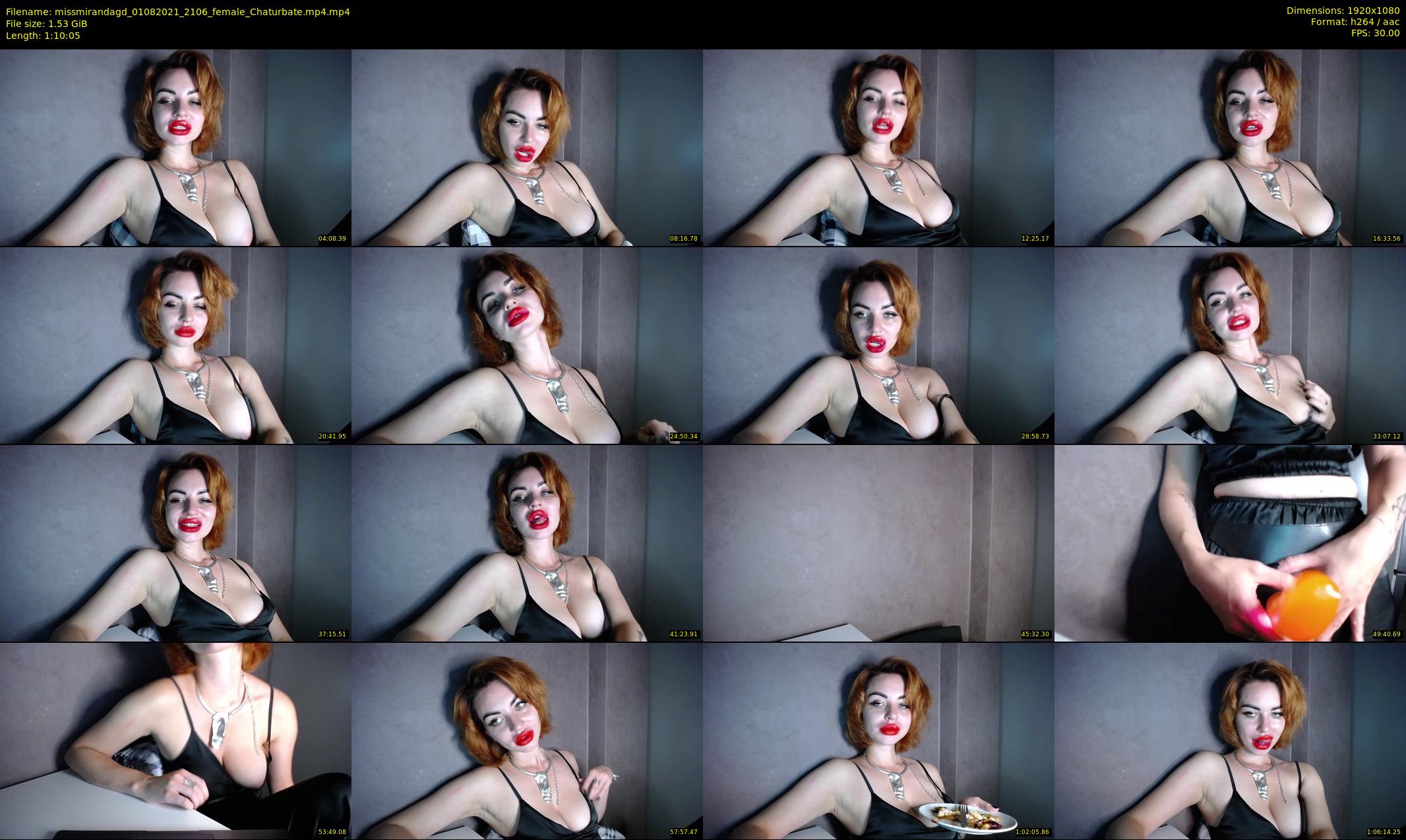 missmirandagd — 71 minute Chaturbate female cam show recording, 1080p, Aug 1, 2021