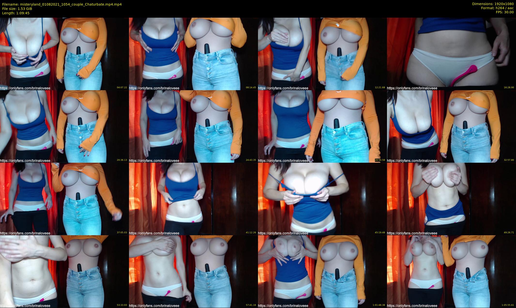 misteryland — 70 minute Chaturbate couple cam show recording, 1080p, Aug 1, 2021