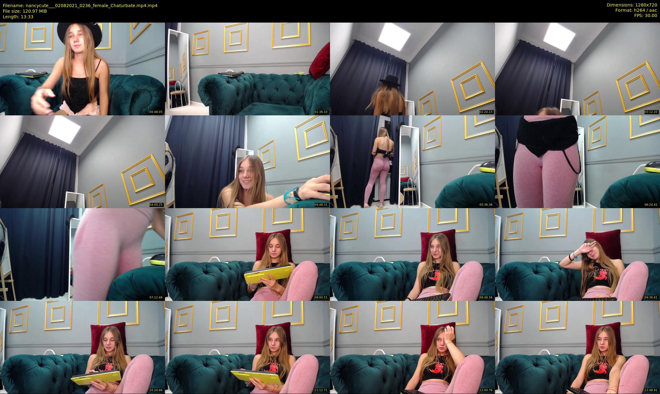 nancycute__ — 14 minute Chaturbate female cam show recording, 720p, Aug 2, 2021