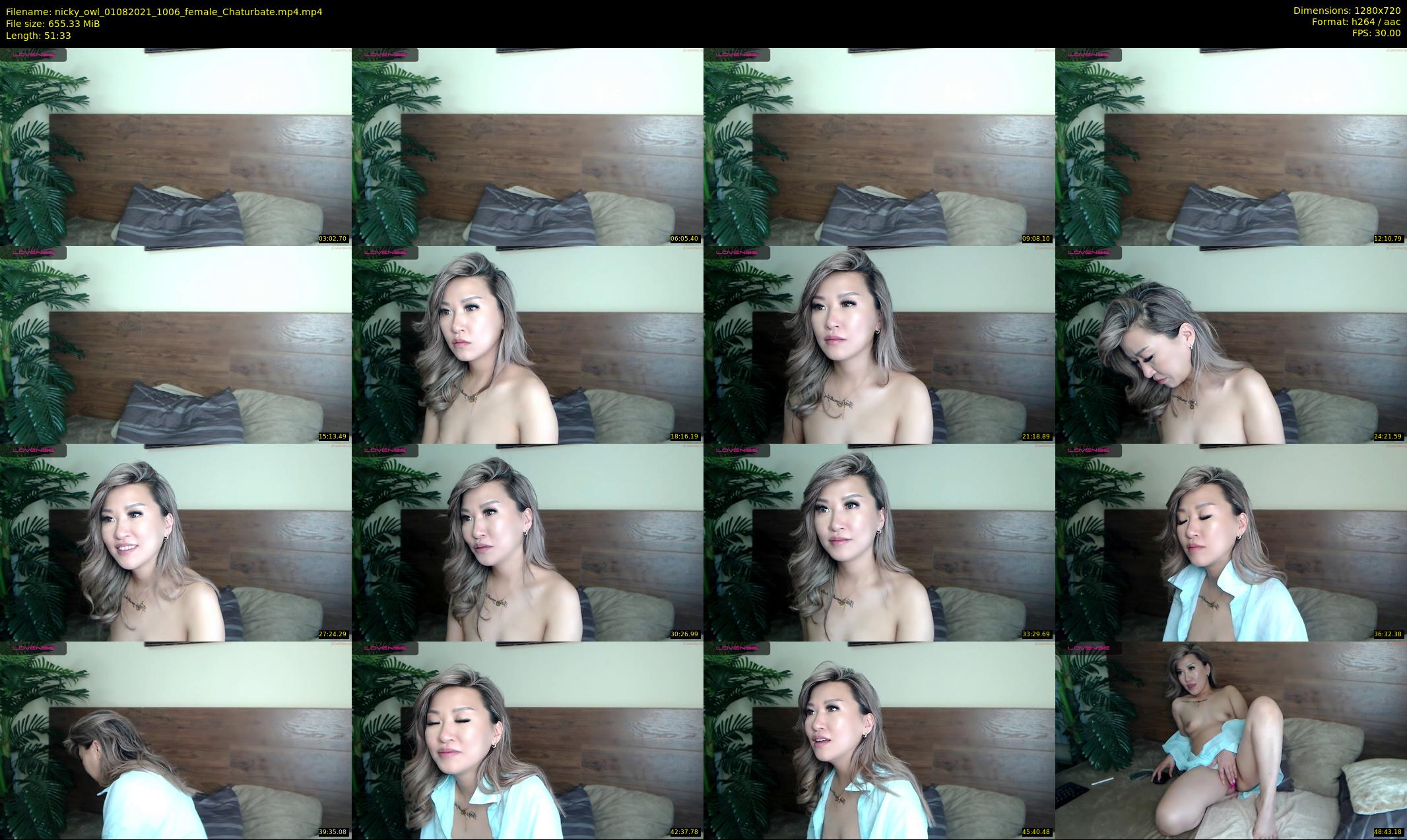nicky_owl — 52 minute Chaturbate female cam show recording, 720p, Aug 1, 2021