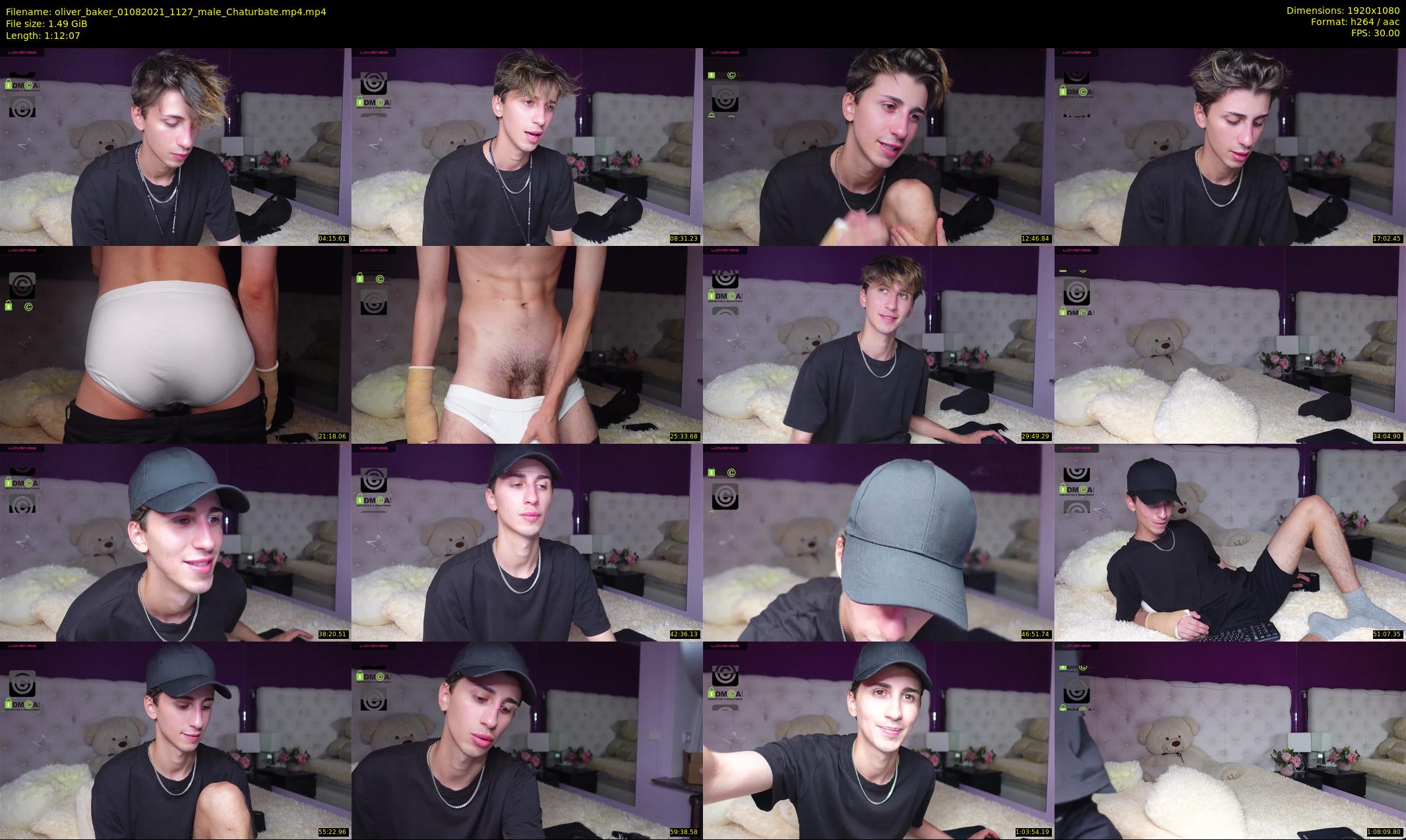 oliver_baker — 73 minute Chaturbate male cam show recording, 1080p, Aug 1, 2021
