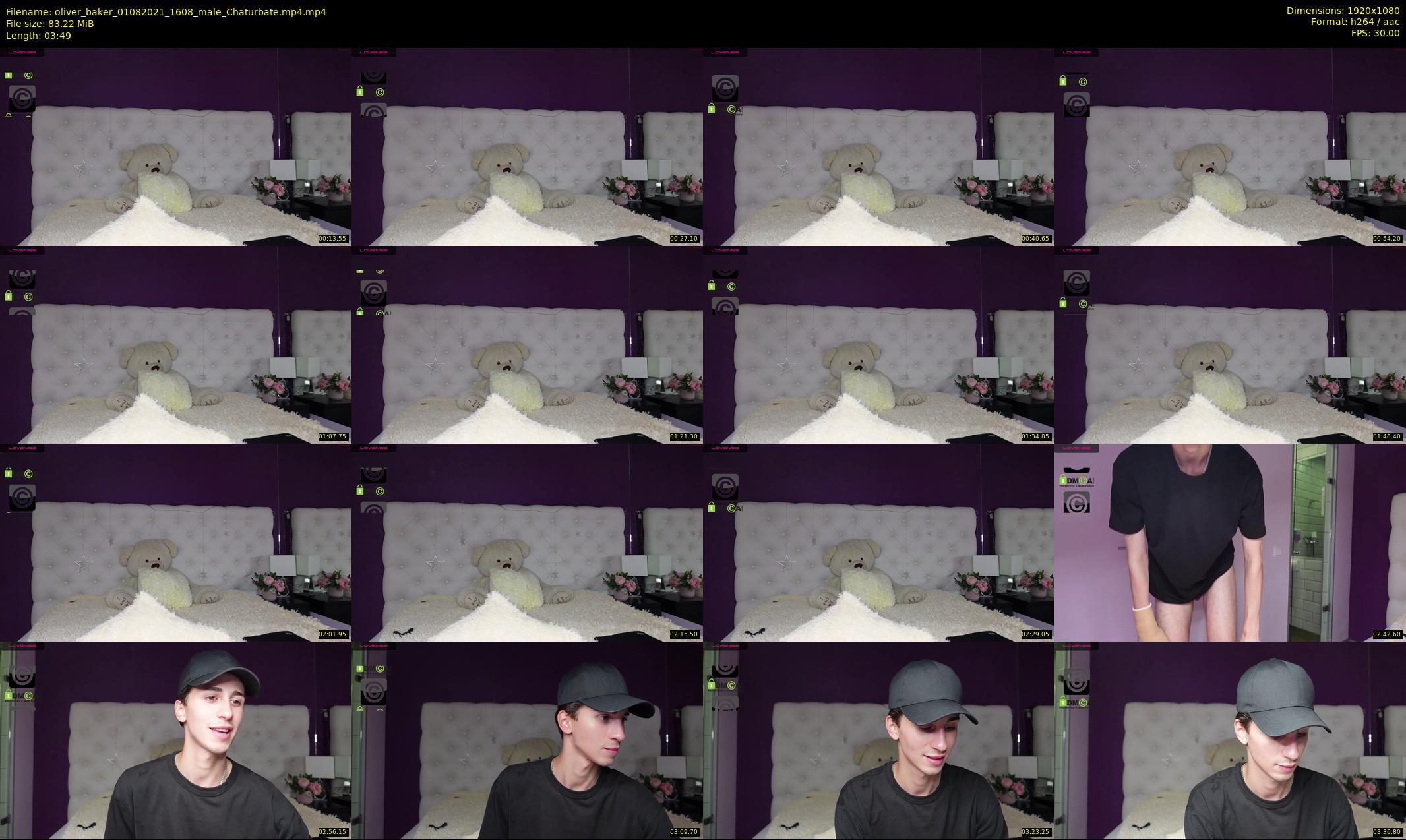 oliver_baker — 4 minute Chaturbate male cam show recording, 1080p, Aug 1, 2021