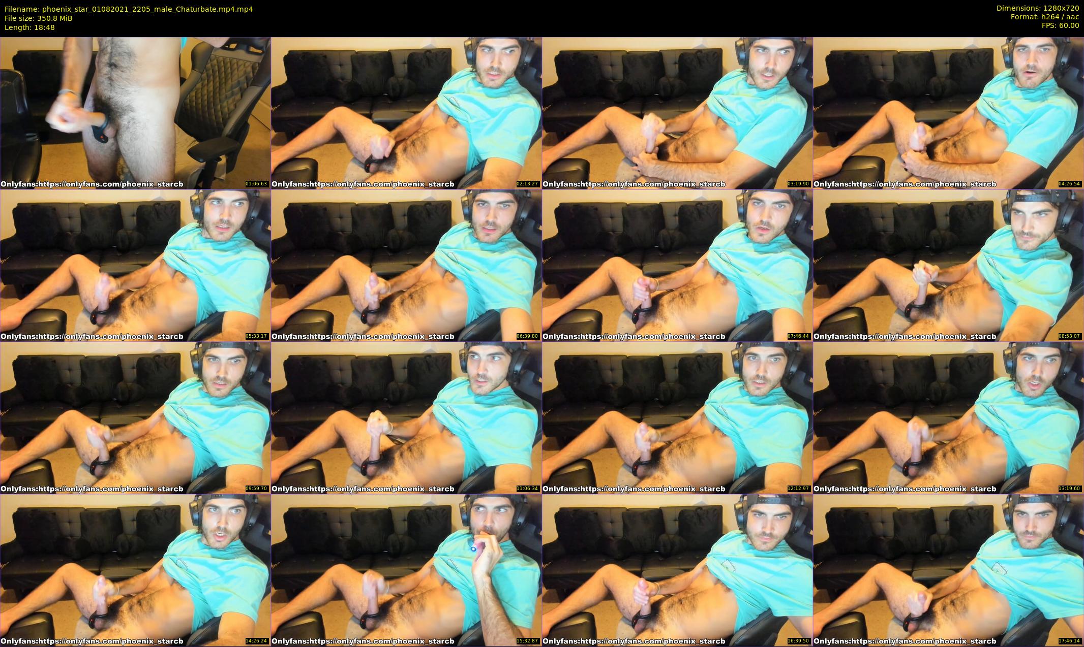 phoenix_star — 19 minute Chaturbate male cam show recording, 720p, Aug 1, 2021