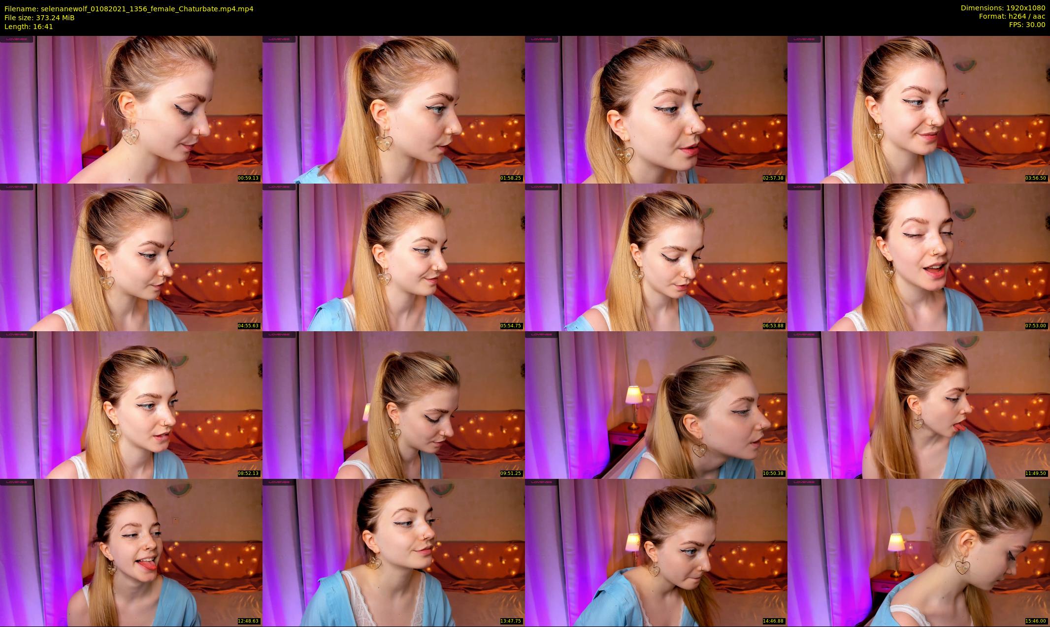 selenanewolf — 17 minute Chaturbate couple cam show recording, 1080p, Aug 1, 2021