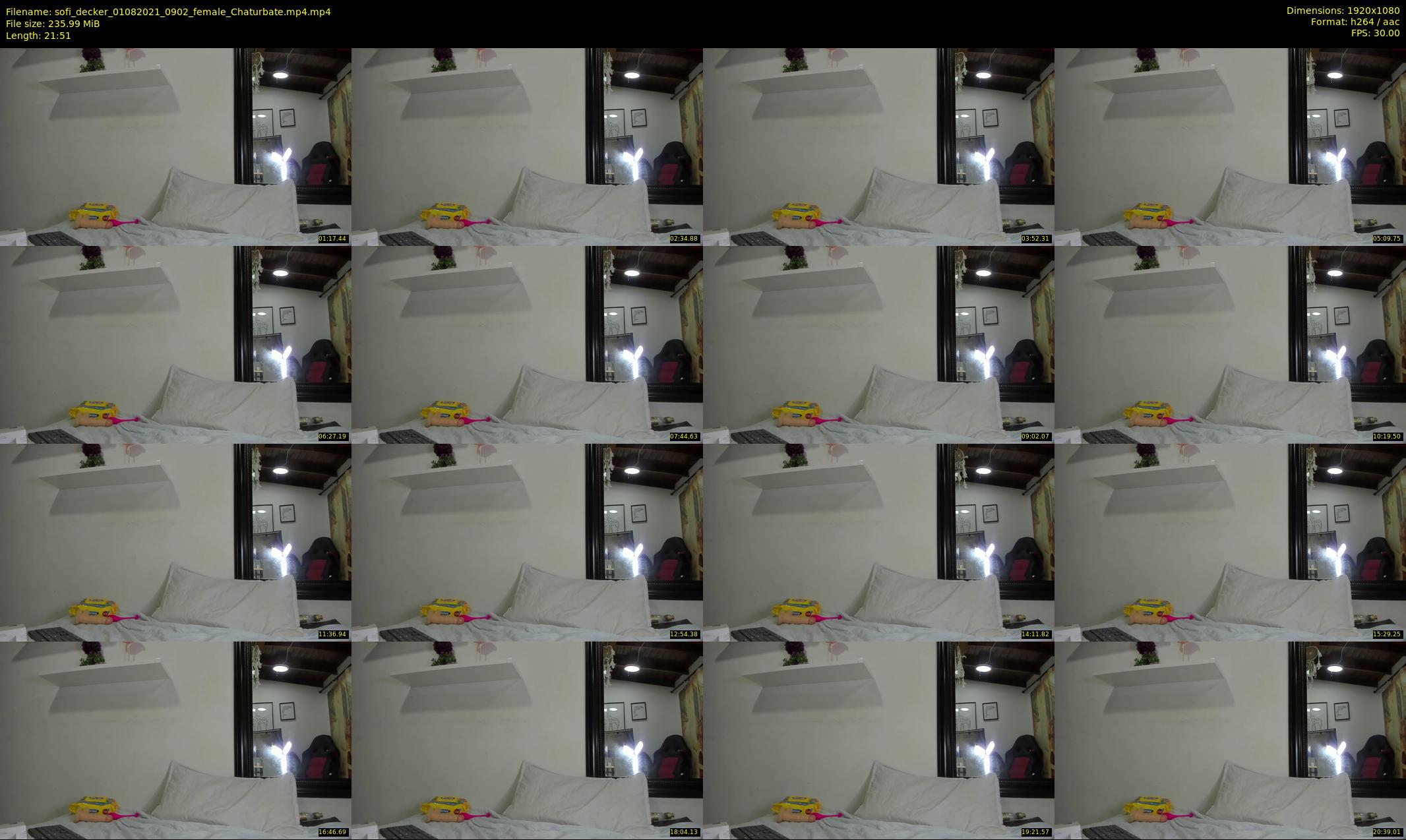sofi_decker — 22 minute Chaturbate female cam show recording, 1080p, Aug 1, 2021