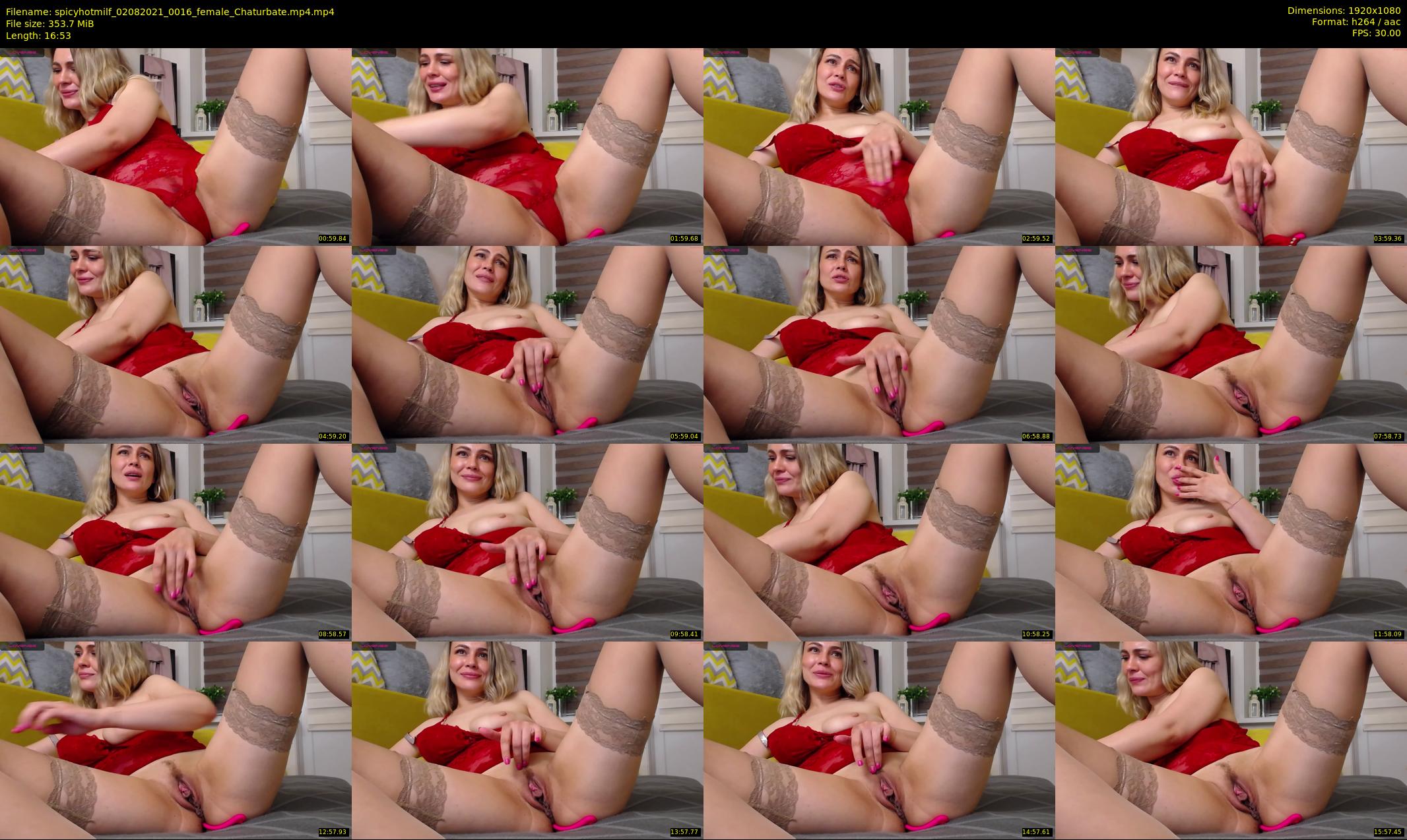 spicyhotmilf — 17 minute Chaturbate female cam show recording, 1080p, Aug 2, 2021