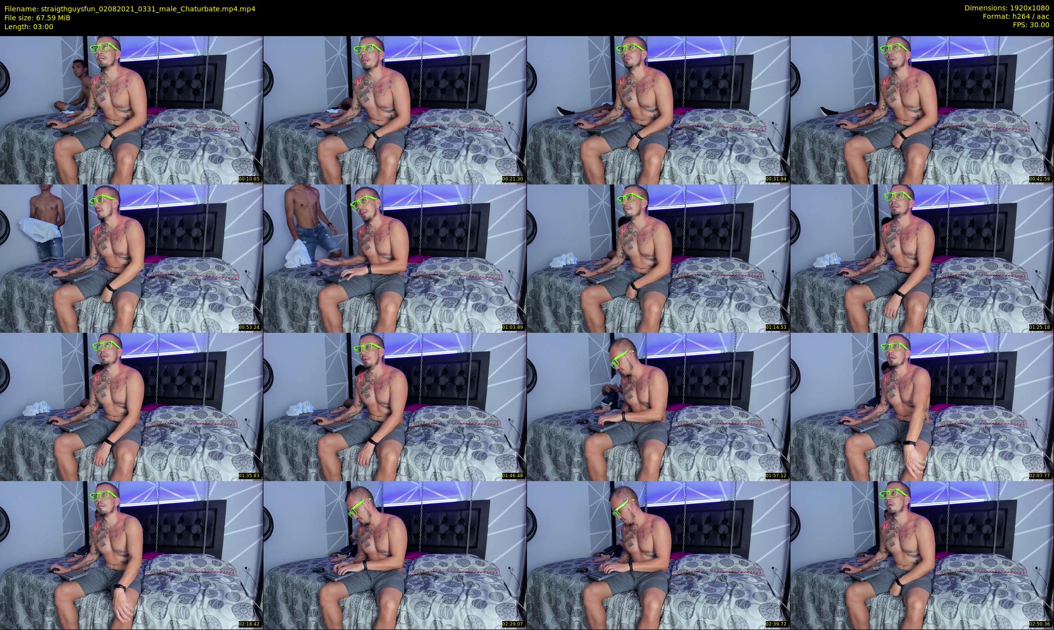 straigthguysfun — 3 minute Chaturbate male cam show recording, 1080p, Aug 2, 2021