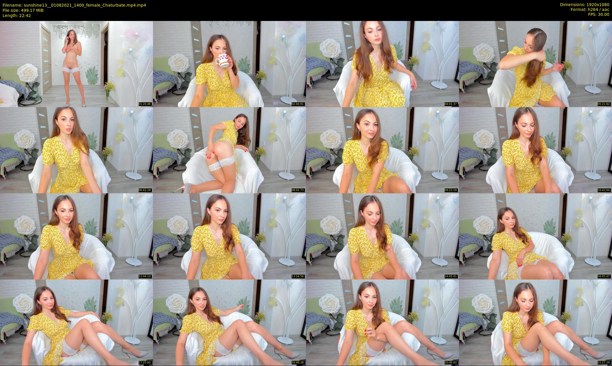 sunshine13_ — 23 minute Chaturbate female cam show recording, 1080p, Aug 1, 2021
