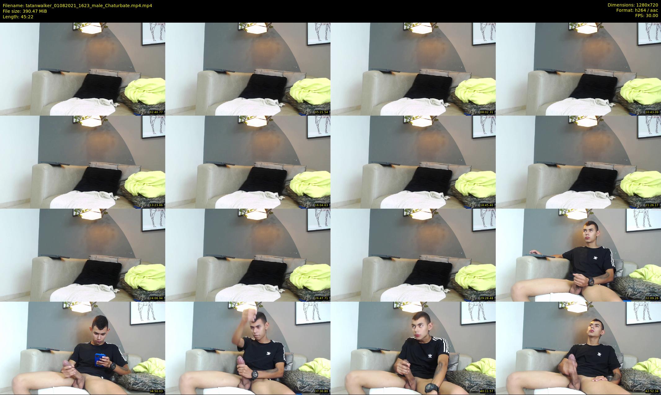 tatanwalker — 46 minute Chaturbate male cam show recording, 720p, Aug 1, 2021
