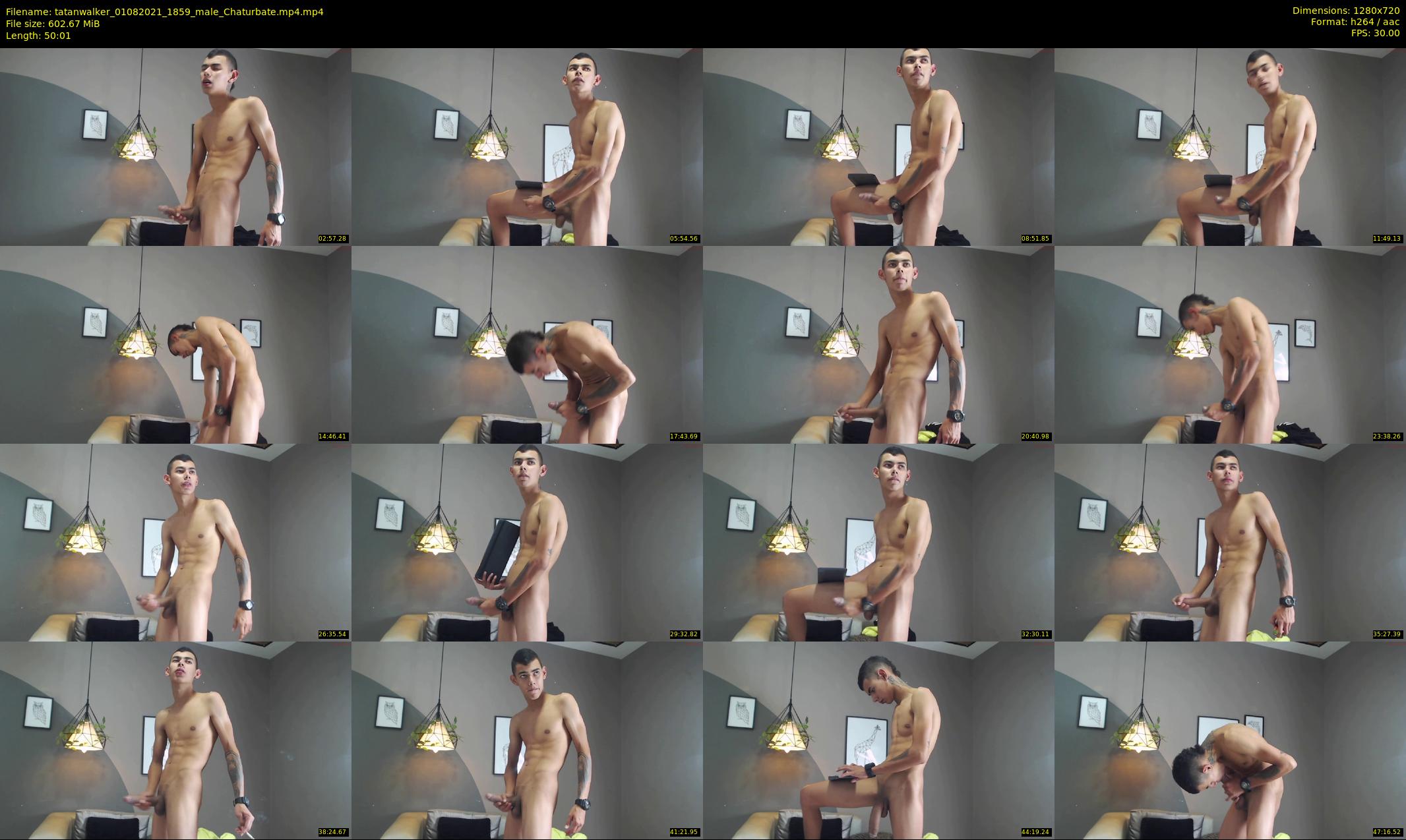 tatanwalker — 51 minute Chaturbate male cam show recording, 720p, Aug 1, 2021