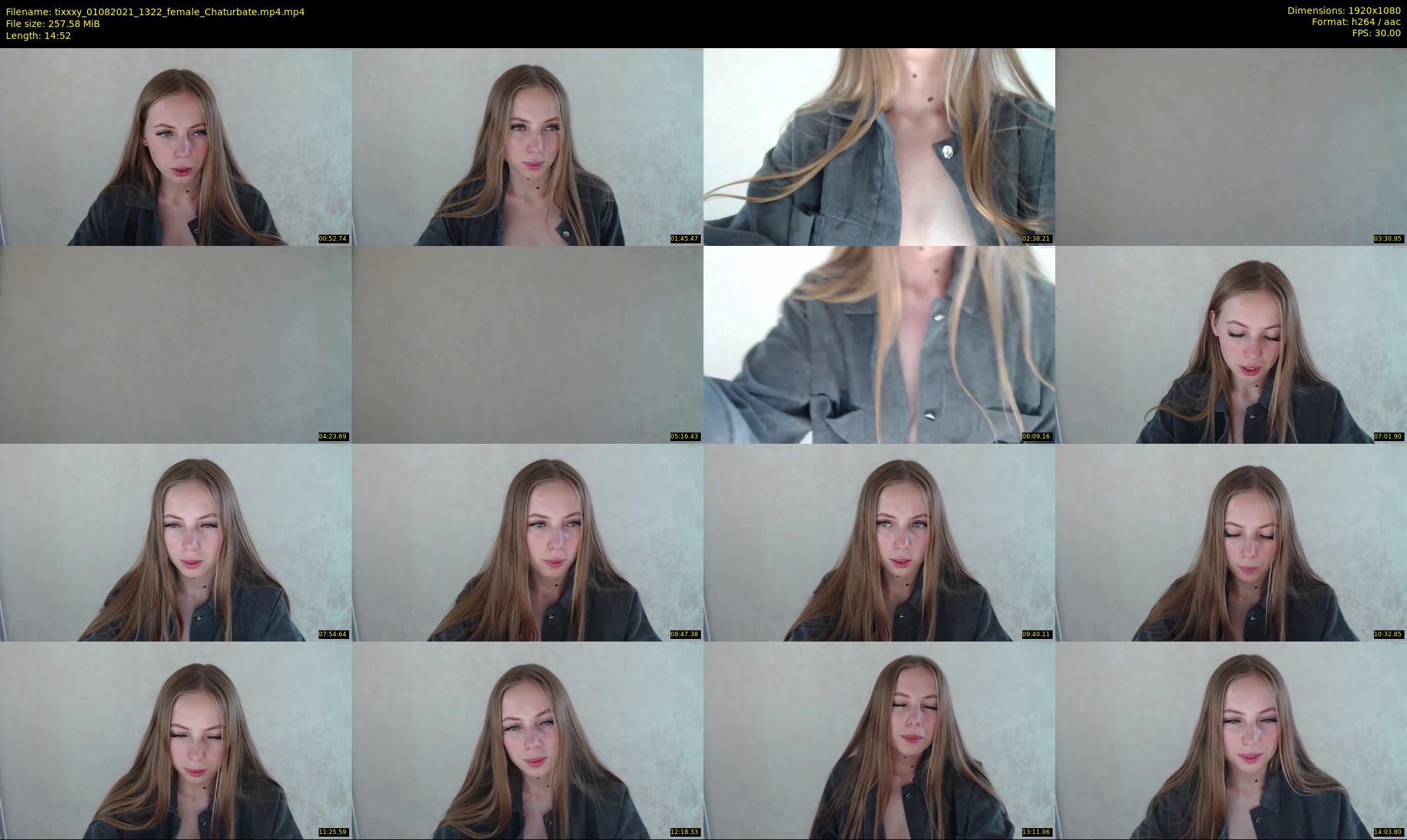 tixxxy — 15 minute Chaturbate female cam show recording, 1080p, Aug 1, 2021