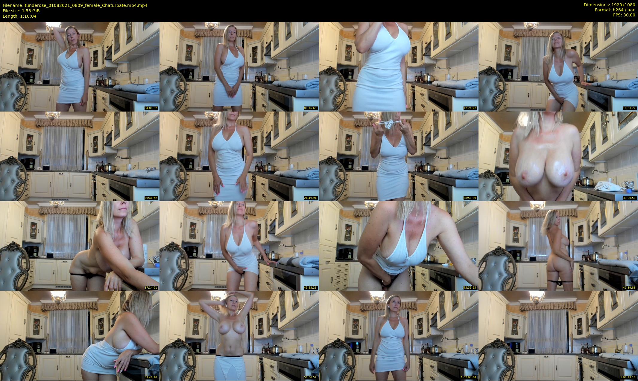 tunderose — 71 minute Chaturbate female cam show recording, 1080p, Aug 1, 2021