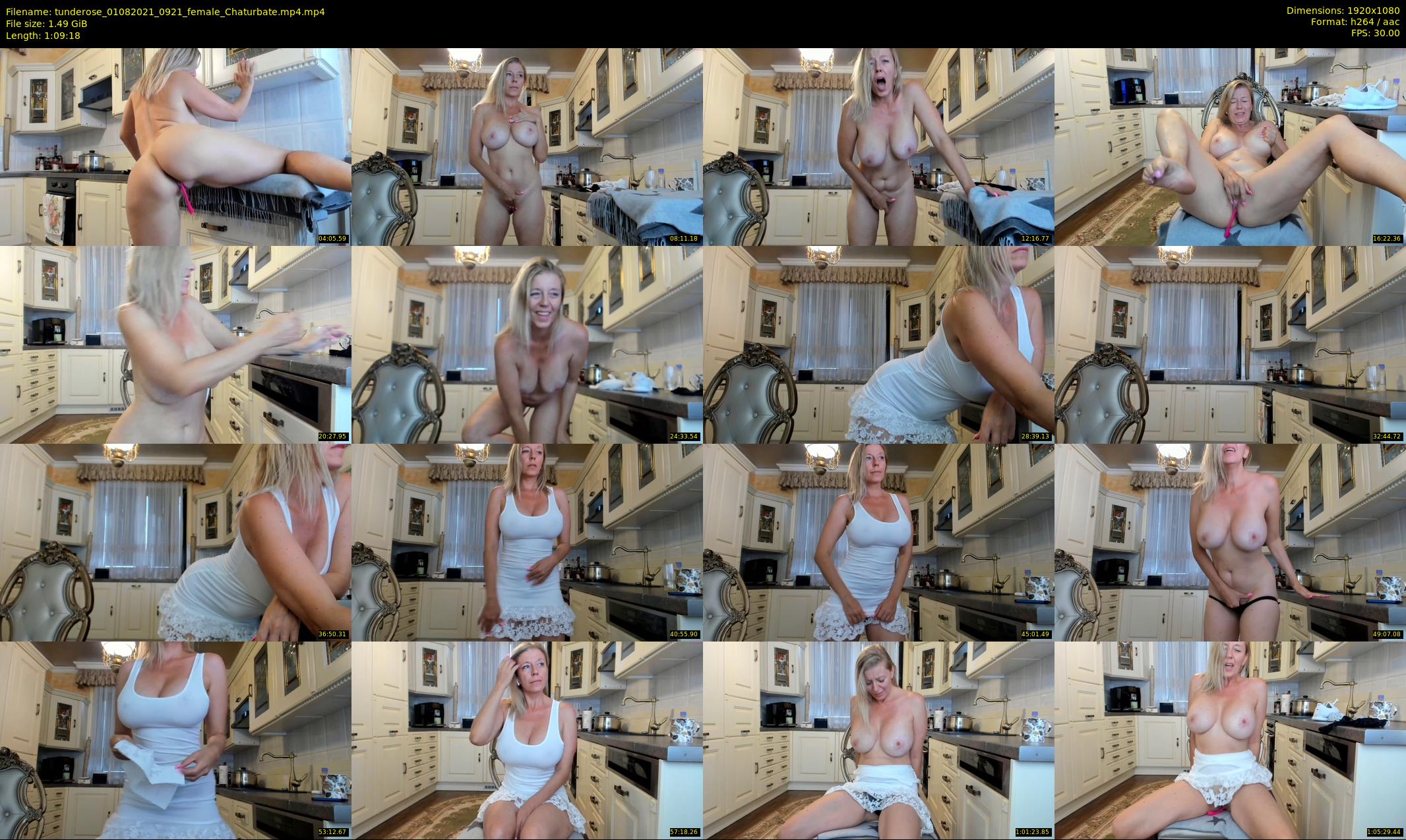 tunderose — 70 minute Chaturbate female cam show recording, 1080p, Aug 1, 2021