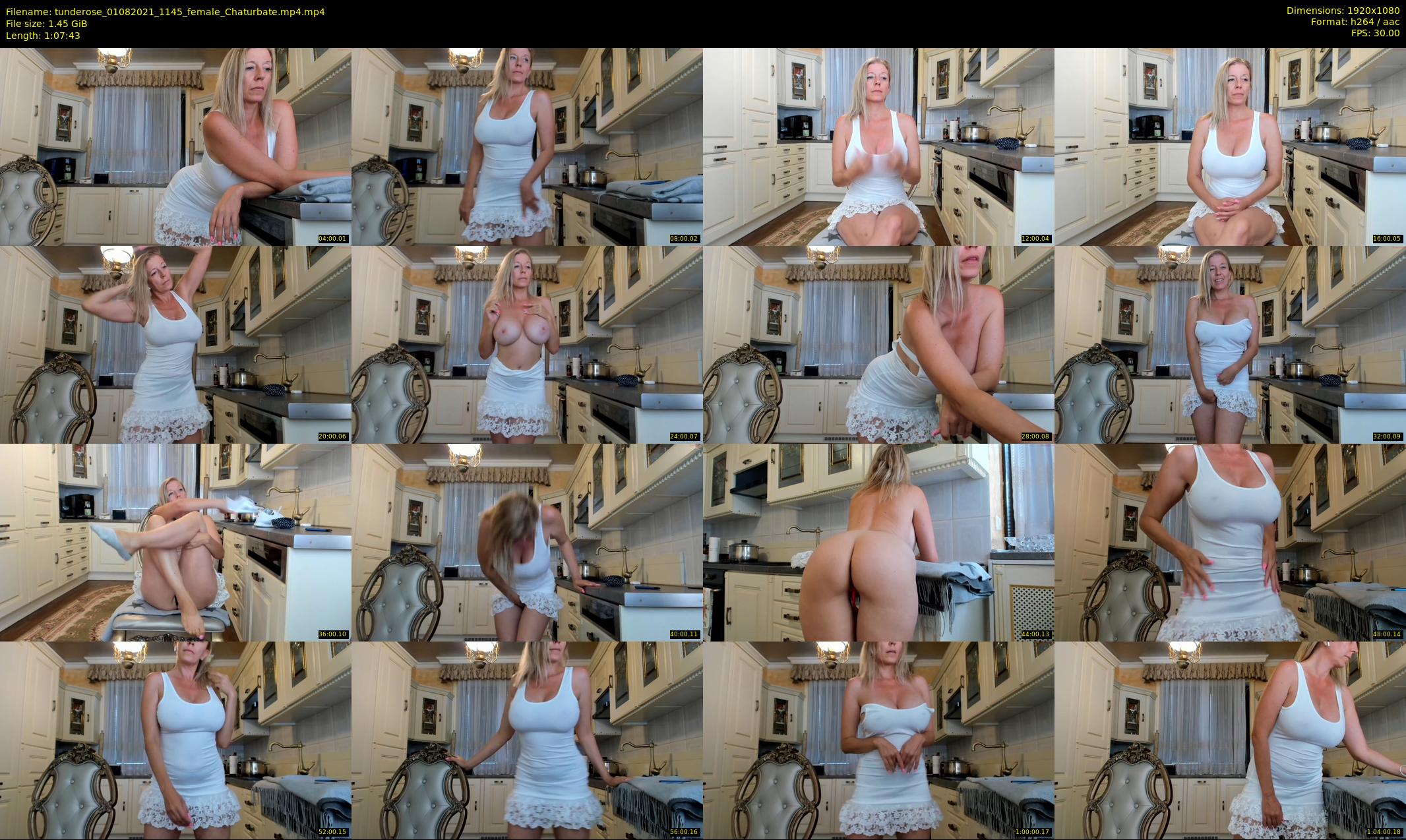 tunderose — 68 minute Chaturbate female cam show recording, 1080p, Aug 1, 2021