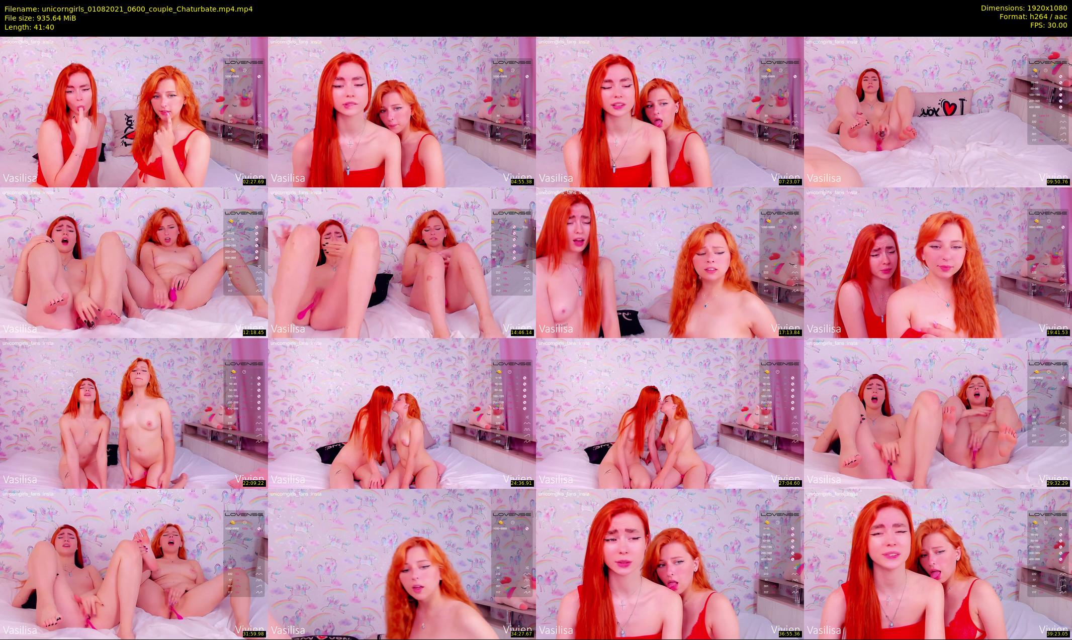 unicorngirls — 42 minute Chaturbate couple cam show recording, 1080p, Aug 1, 2021