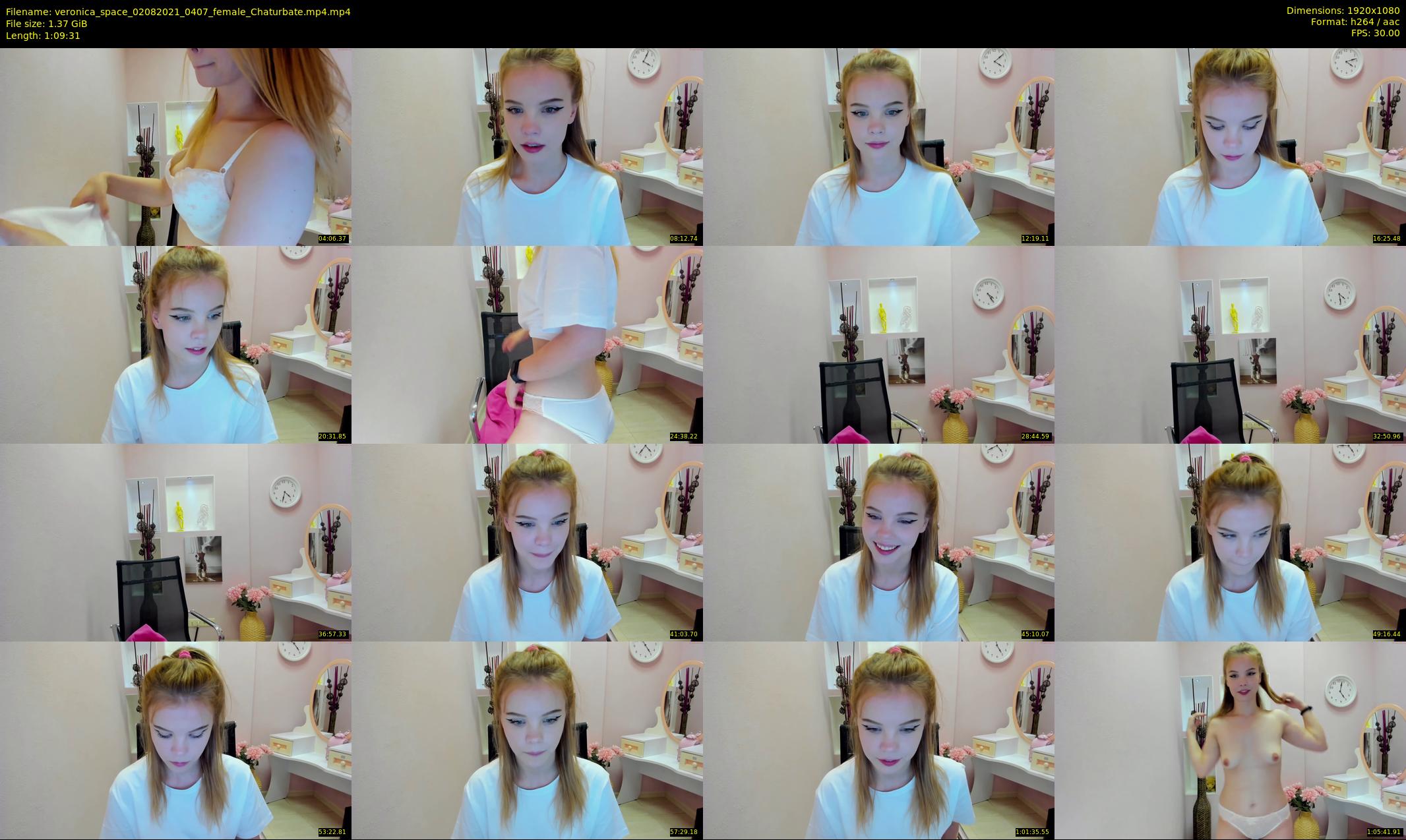 veronica_space — 70 minute Chaturbate female cam show recording, 1080p, Aug 2, 2021
