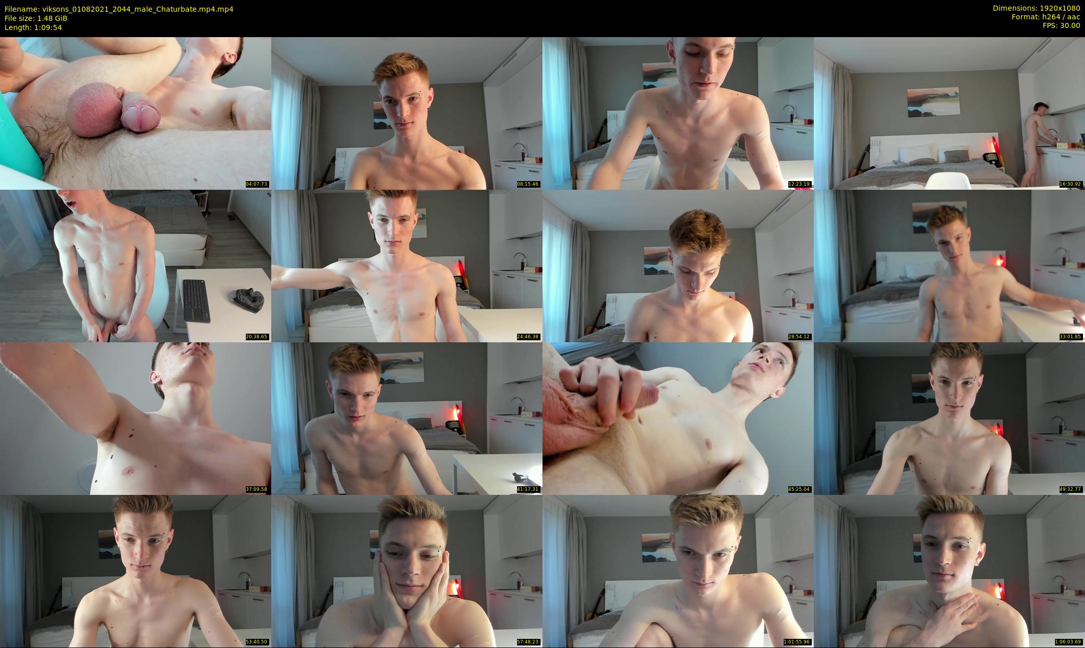 viksons — 70 minute Chaturbate male cam show recording, 1080p, Aug 1, 2021