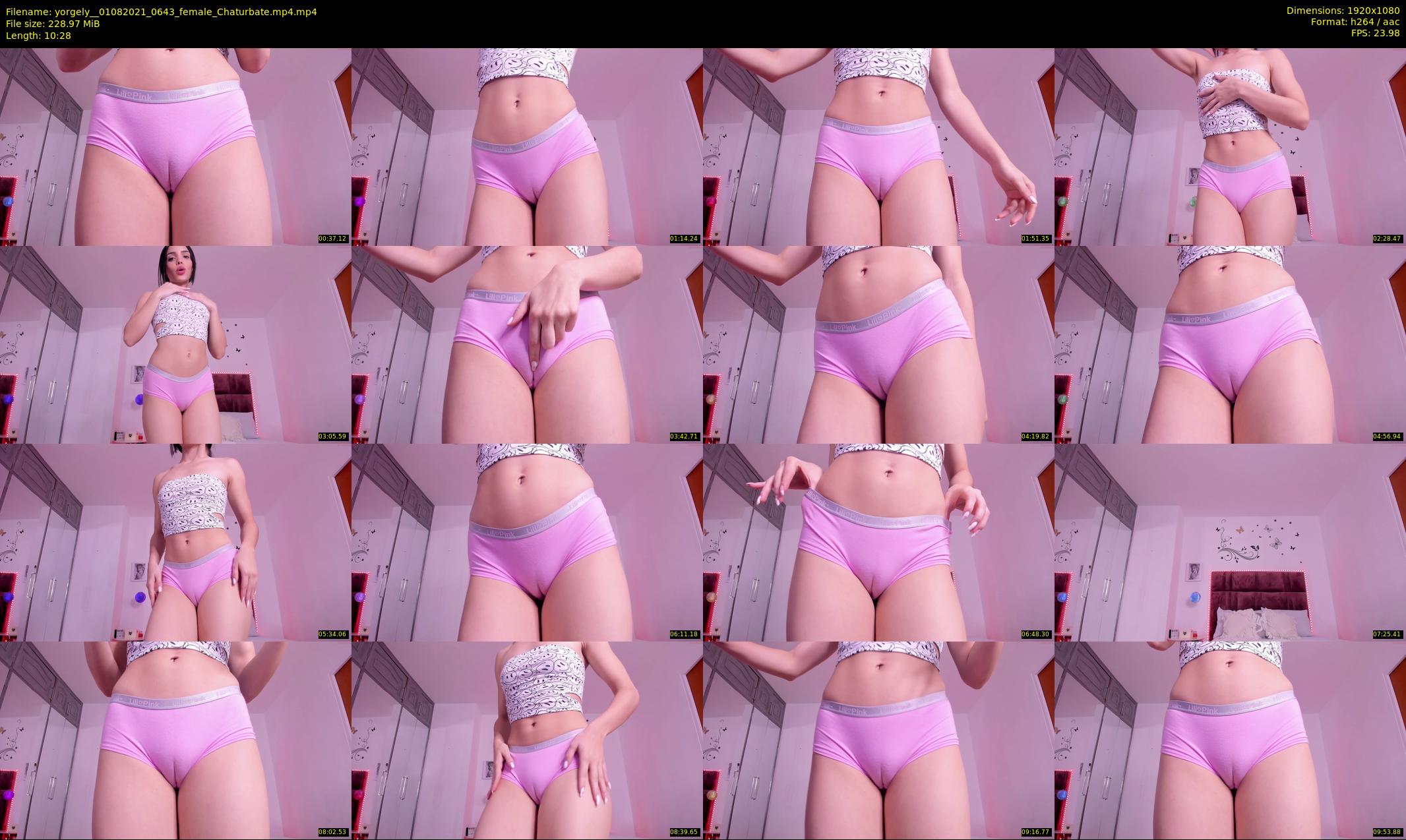 yorgely_ — 11 minute Chaturbate female cam show recording, 1080p, Aug 1, 2021
